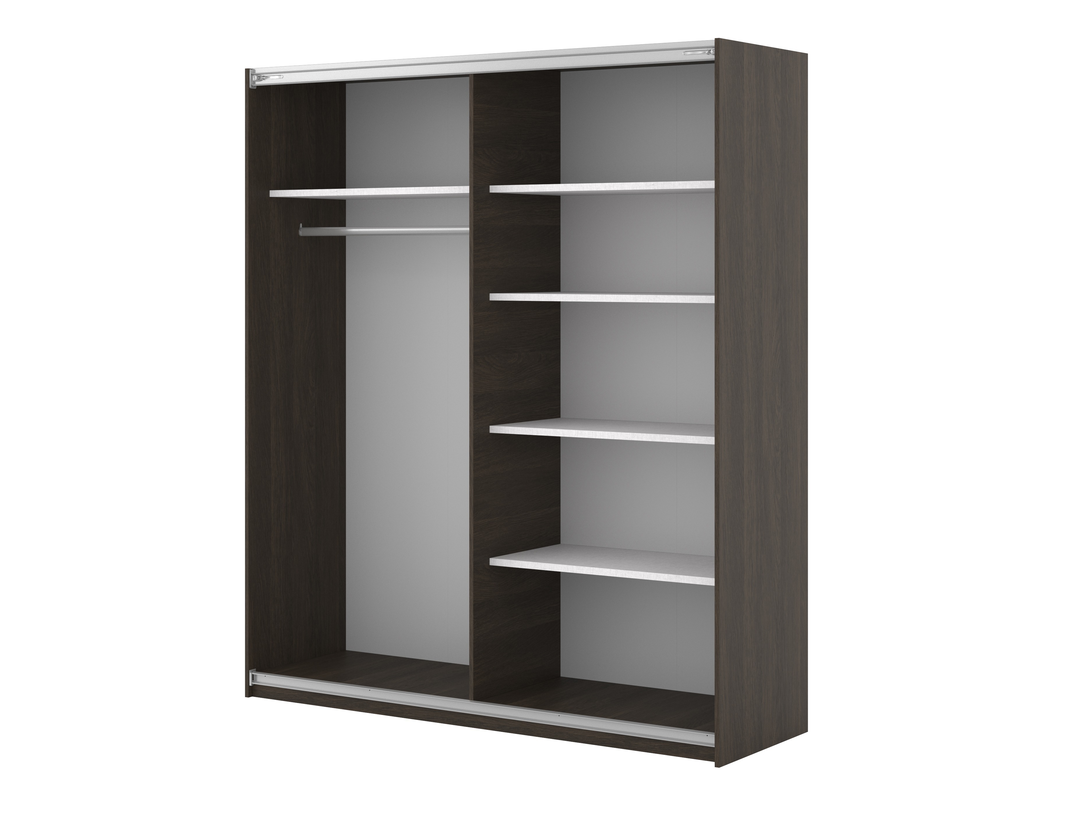 Armadio Austin 372 (Rovere moro + Nero)
