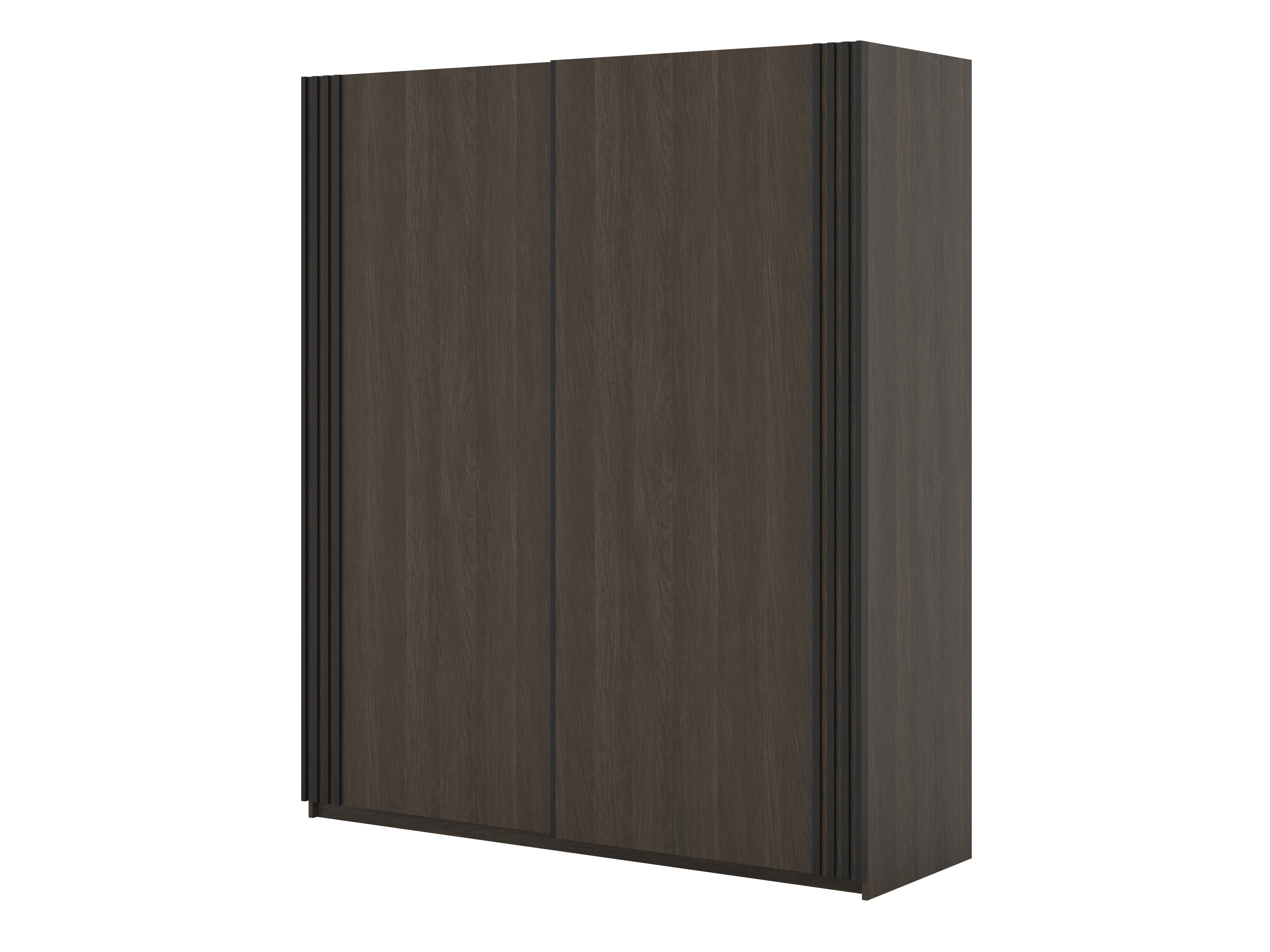 Armadio Austin 372 (Rovere moro + Nero)