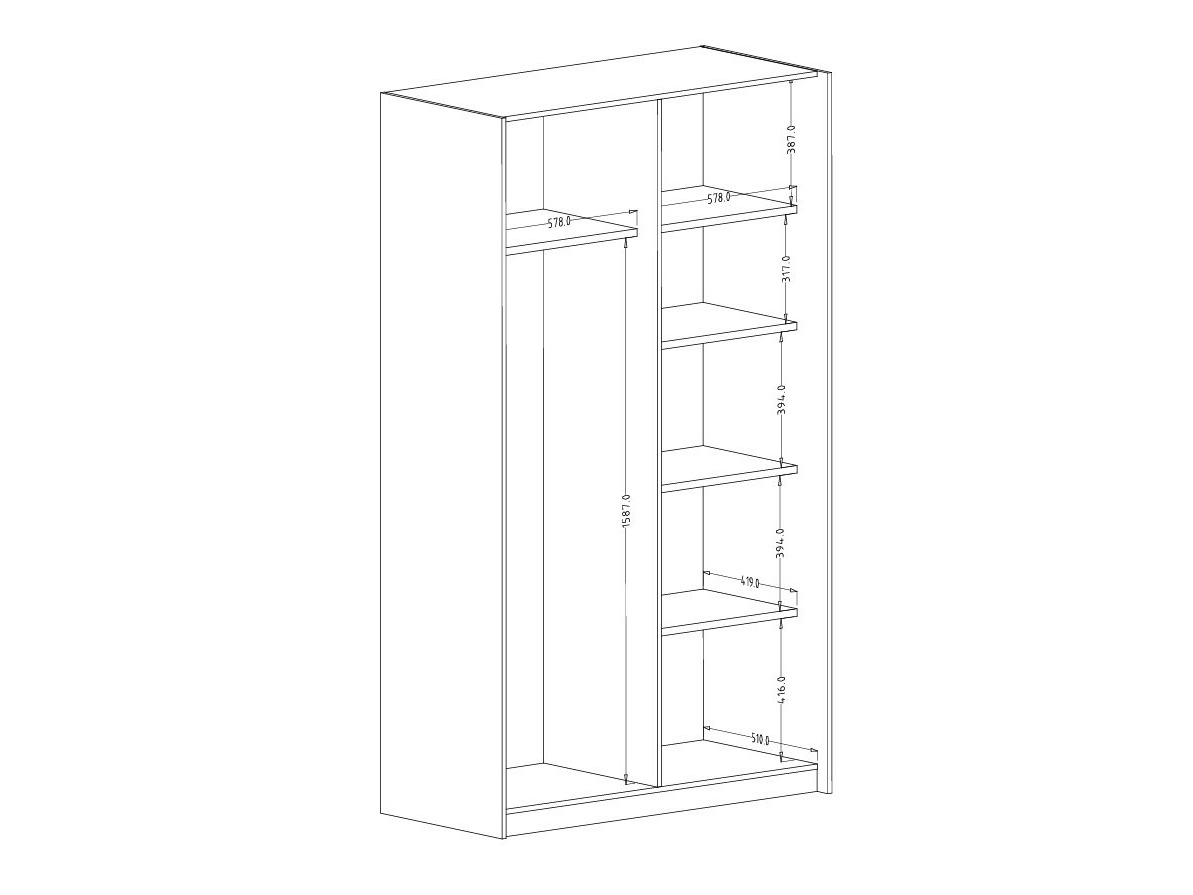 Armadio Austin 369 (Cachemire)