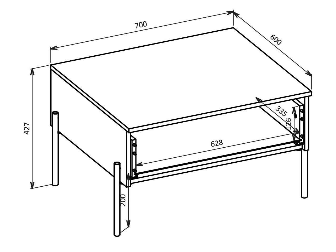 Parete attrezzata Levtenu 118 (Quercia)