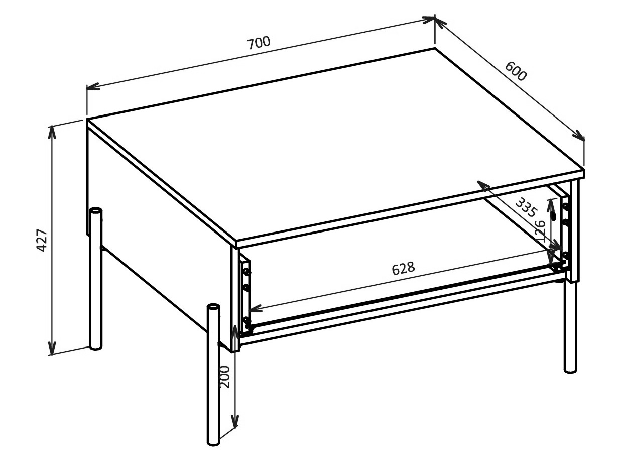 Parete attrezzata Levtenu 119 (Quercia + Cachemire)
