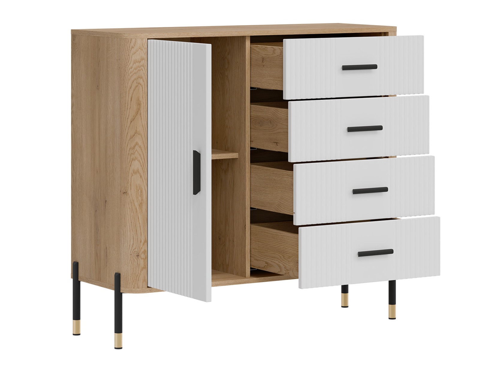 Cassettiera Flosora 116 (Bianco)