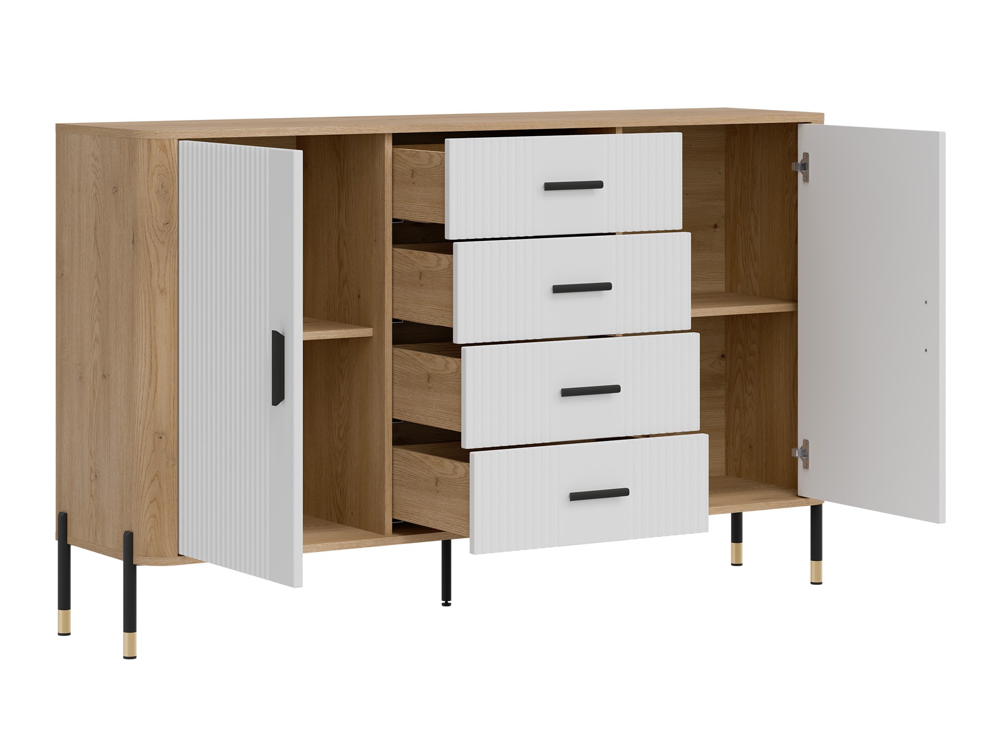 Cassettiera Flosora 118 (Bianco)