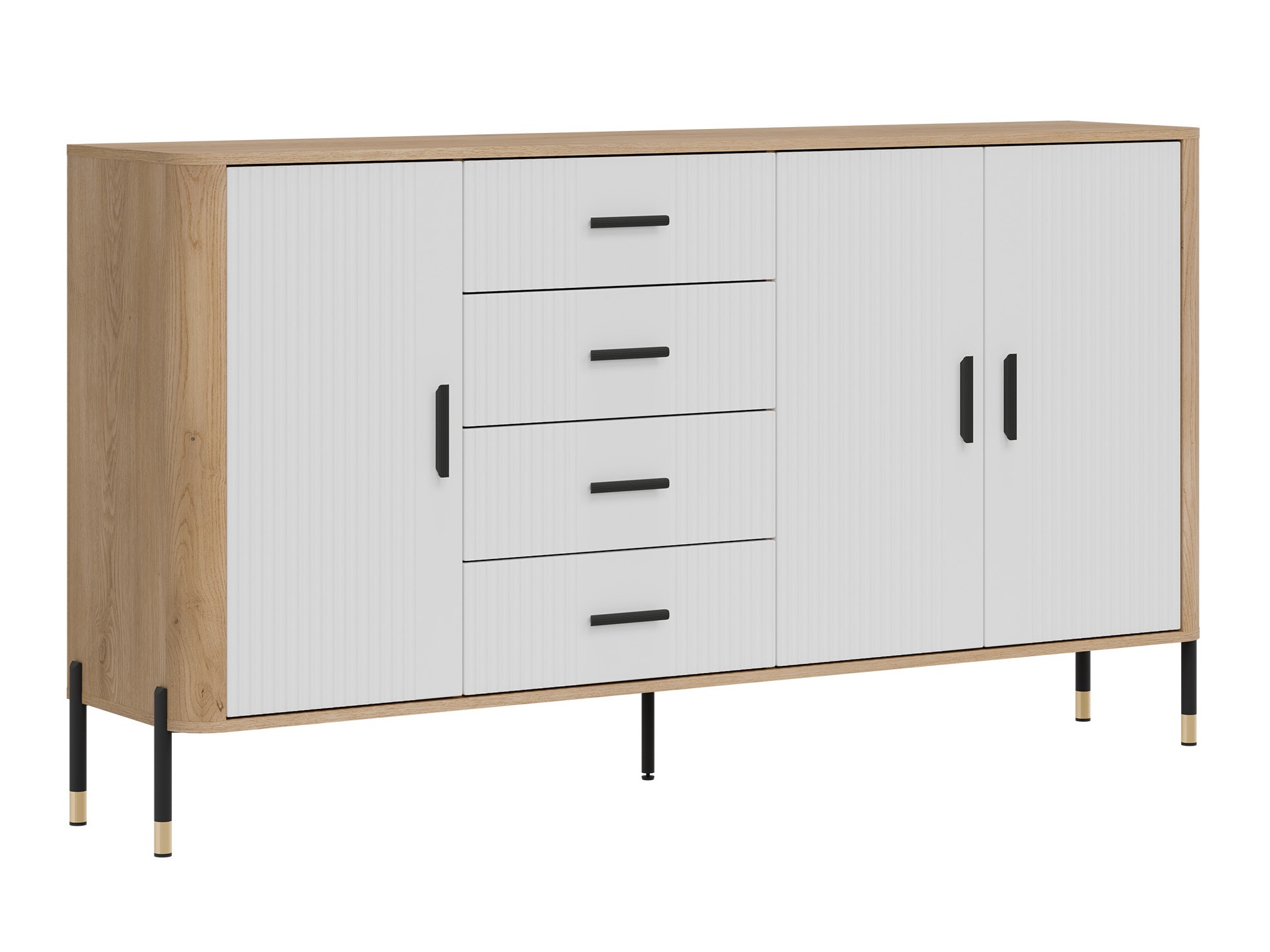 Cassettiera Flosora 120 (Bianco)