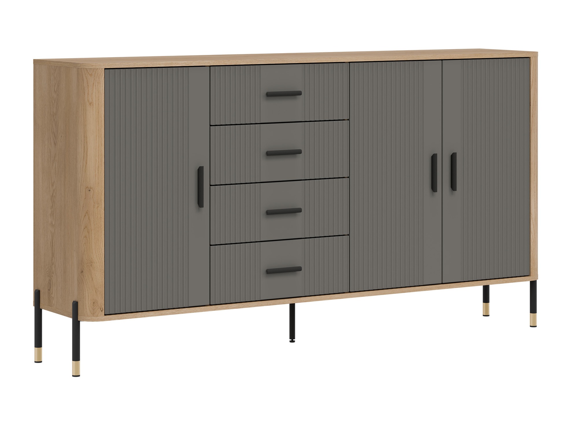 Cassettiera Flosora 120 (Grigio)