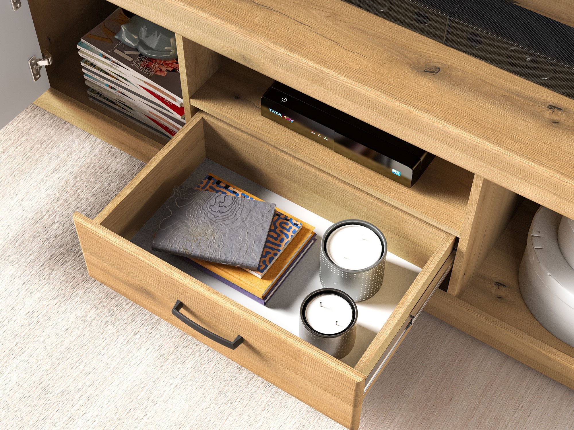 Parete attrezzata Enolevi 105 (Senza)