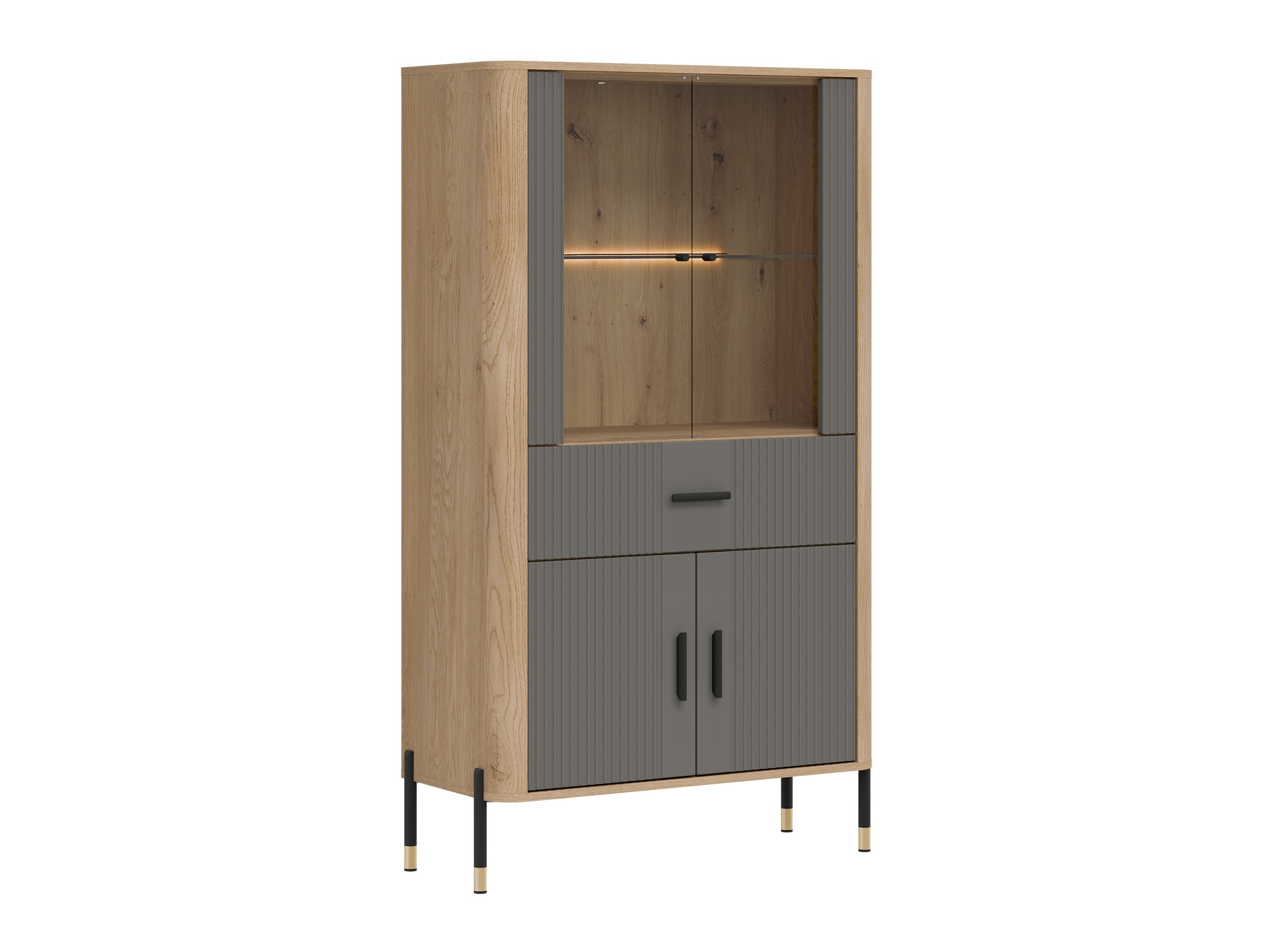 Scaffale Flosora 125 (Grigio)