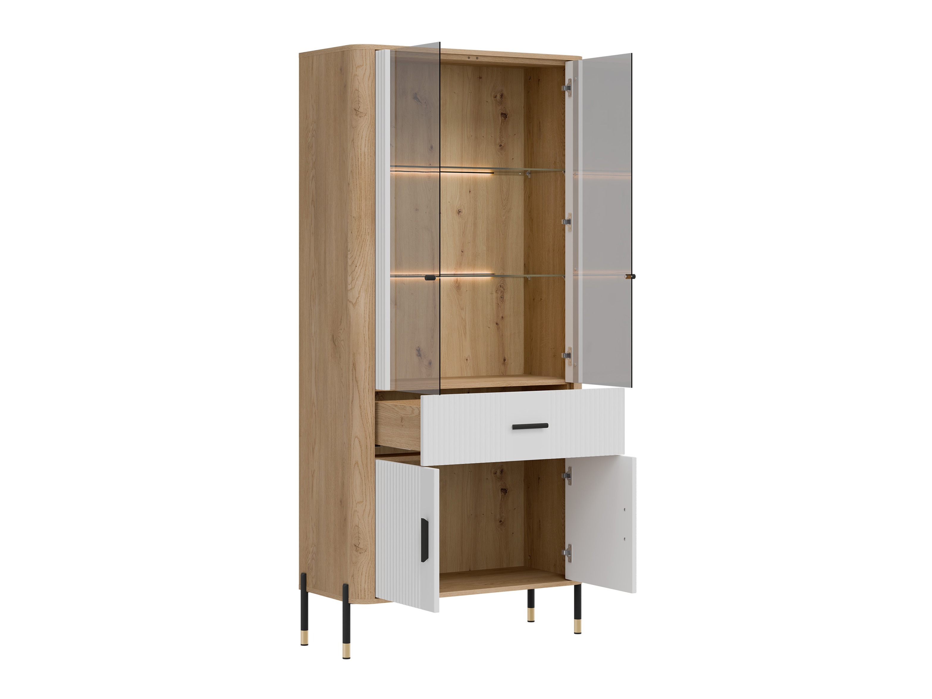 Scaffale Flosora 128 (Bianco)