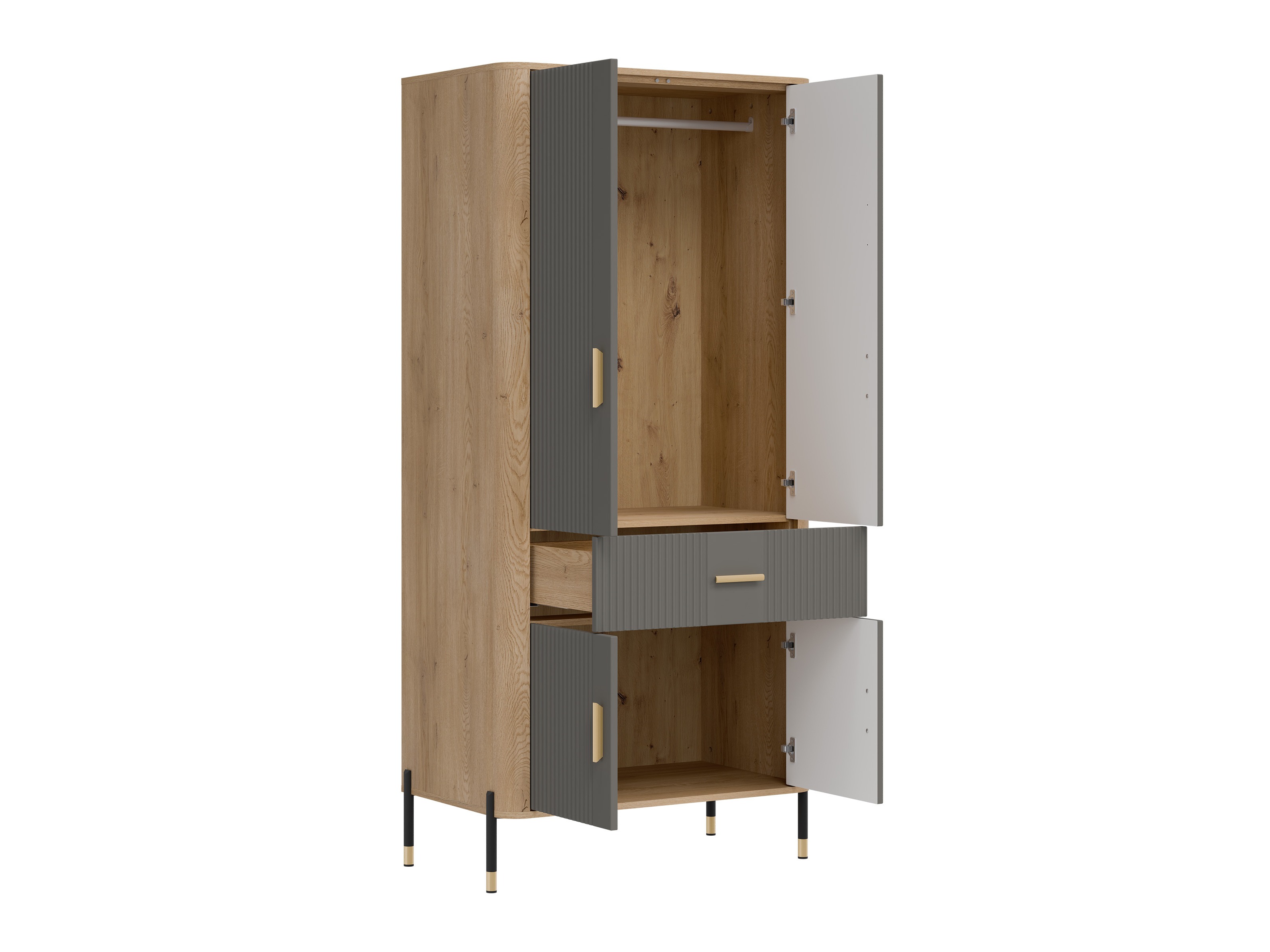 Armadio Flosora 132 (Grigio)