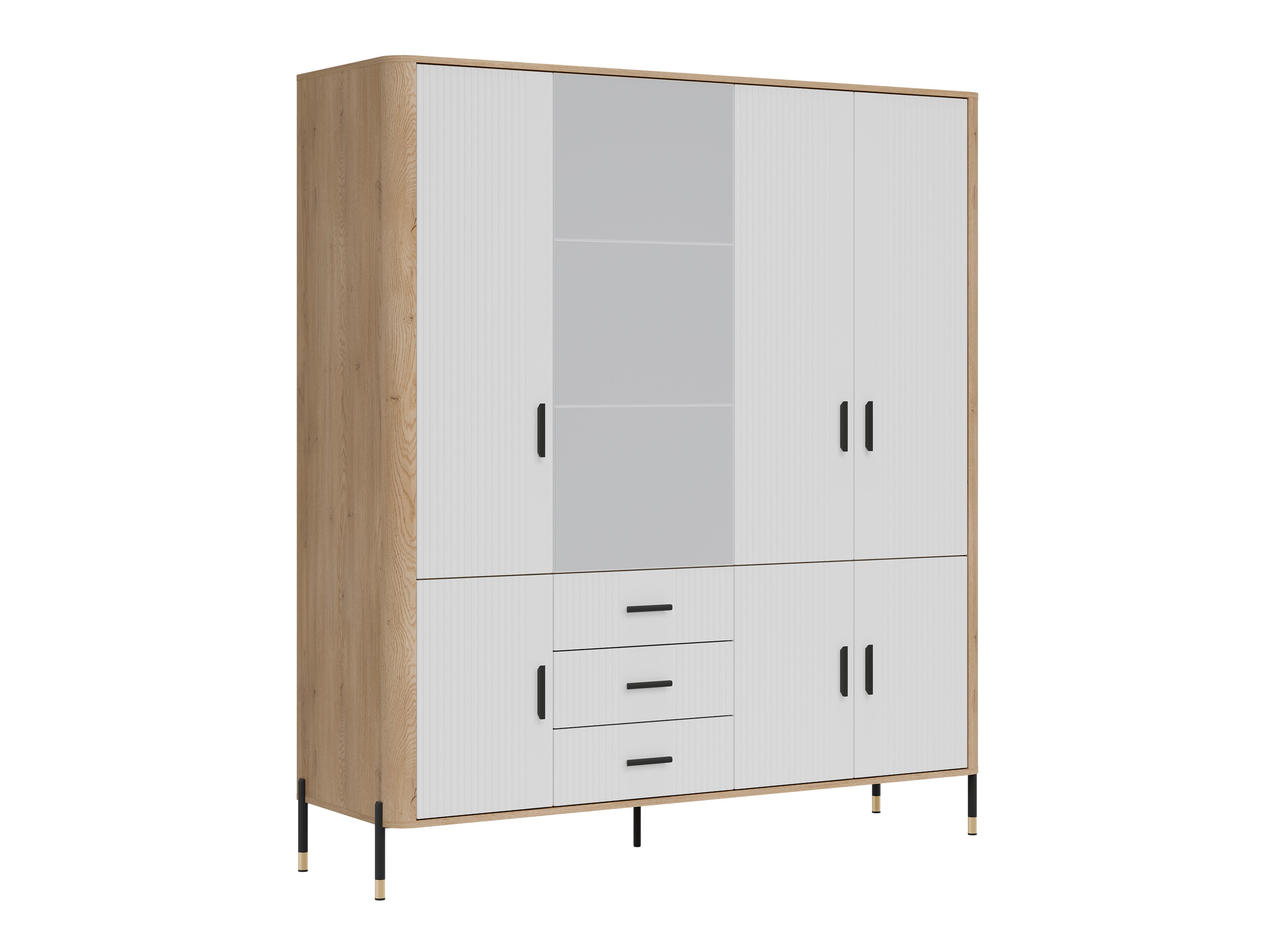 Armadio Flosora 135 (Bianco)