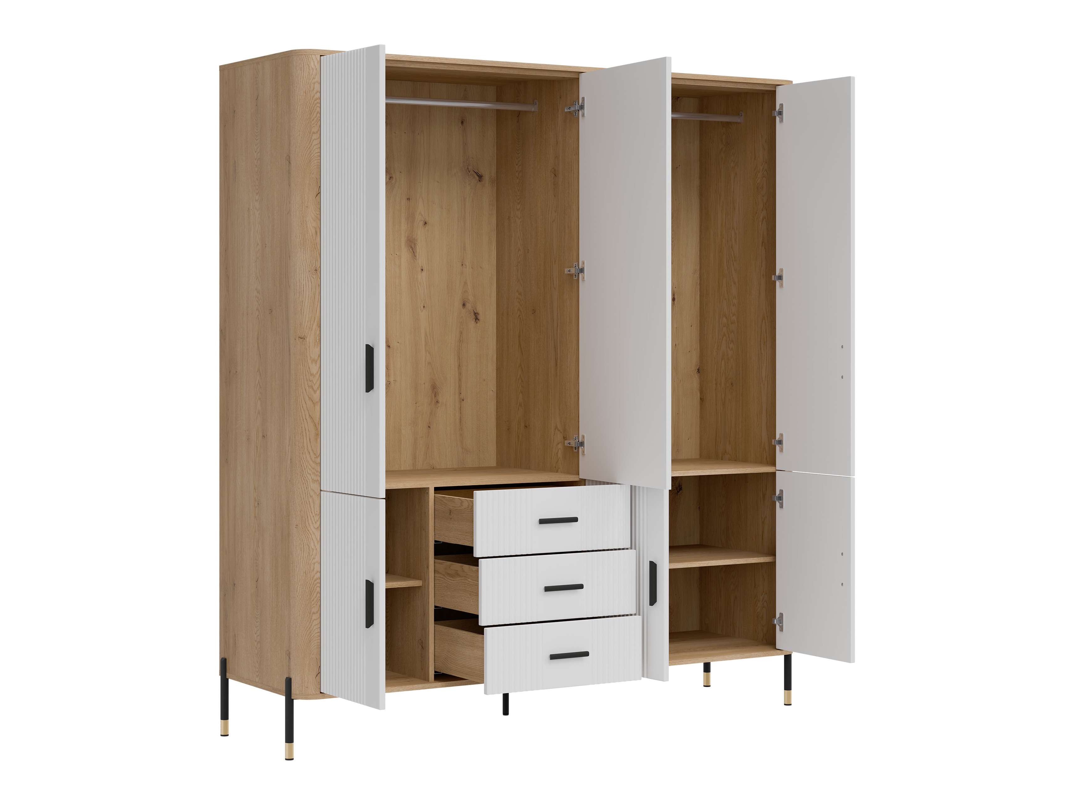 Armadio Flosora 135 (Bianco)
