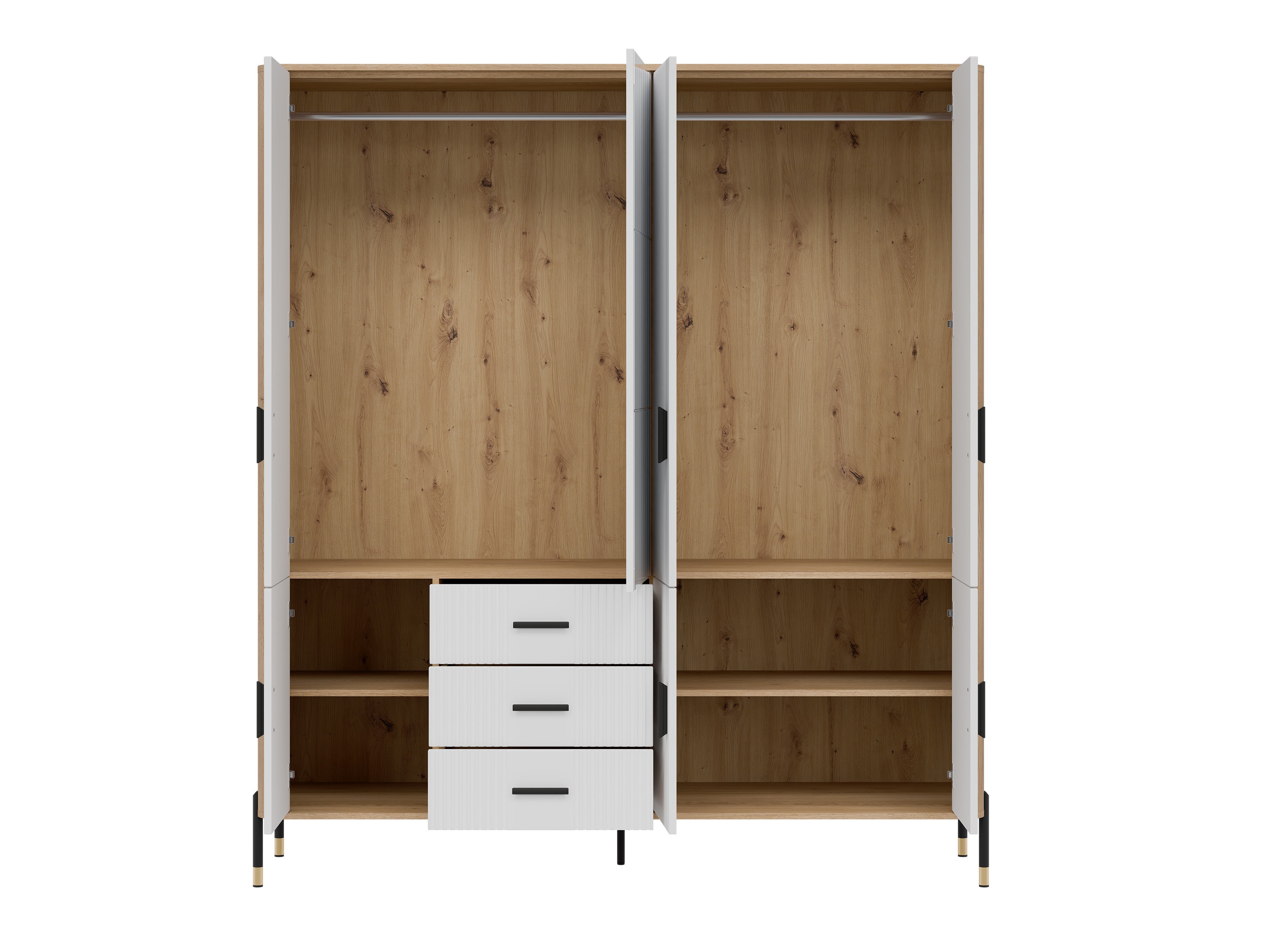 Armadio Flosora 135 (Bianco)