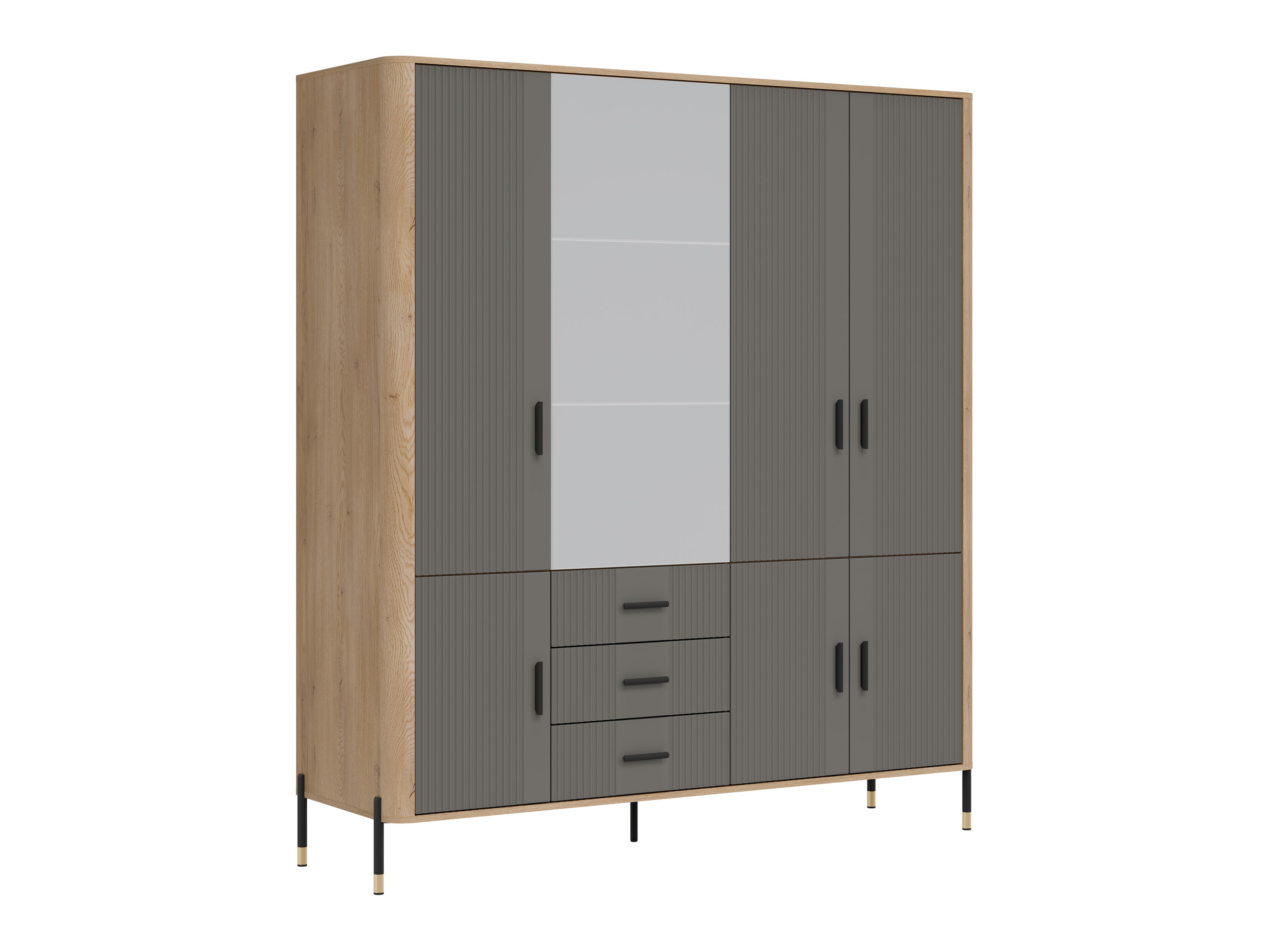 Armadio Flosora 135 (Grigio)