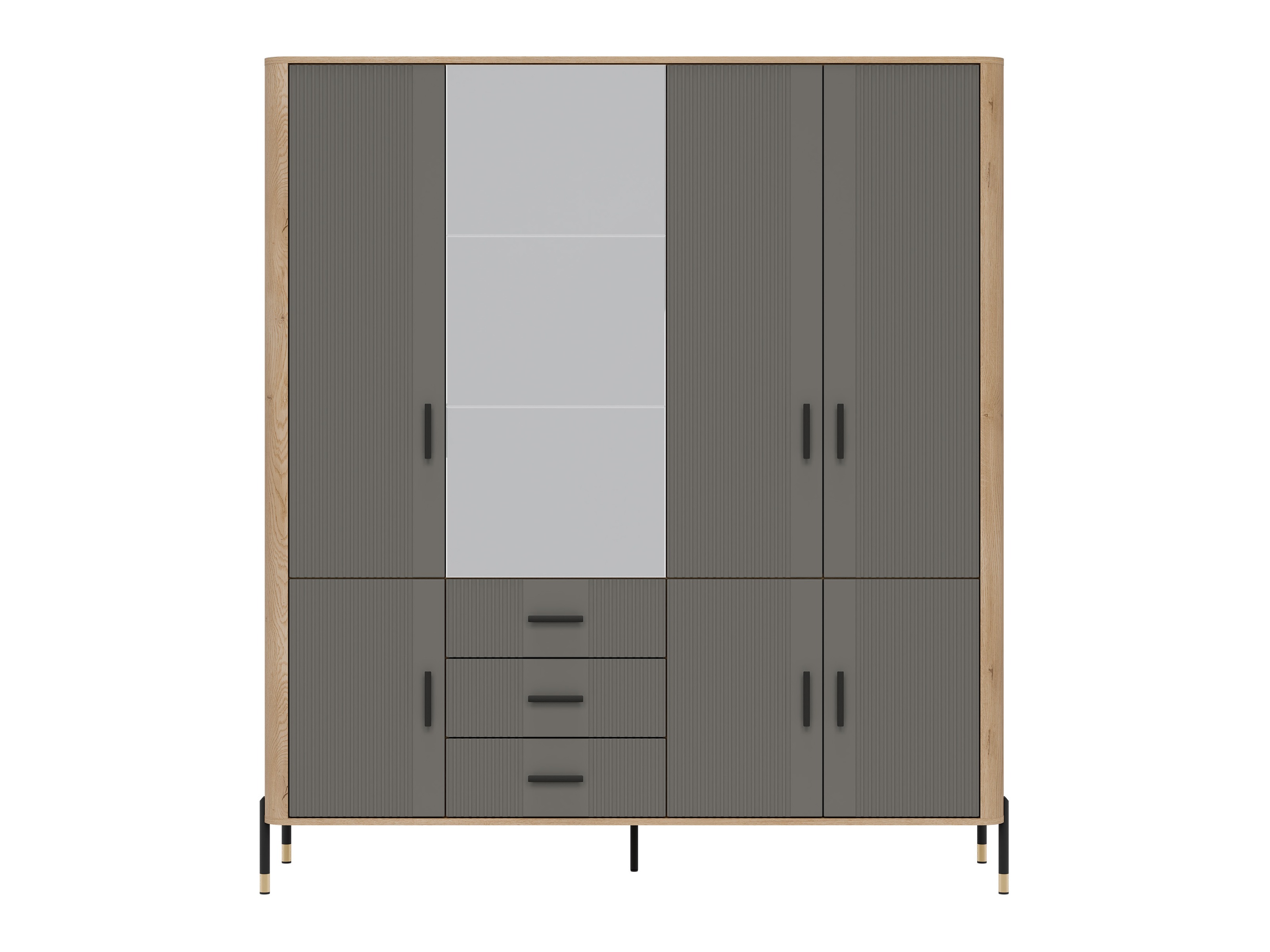 Armadio Flosora 135 (Grigio)