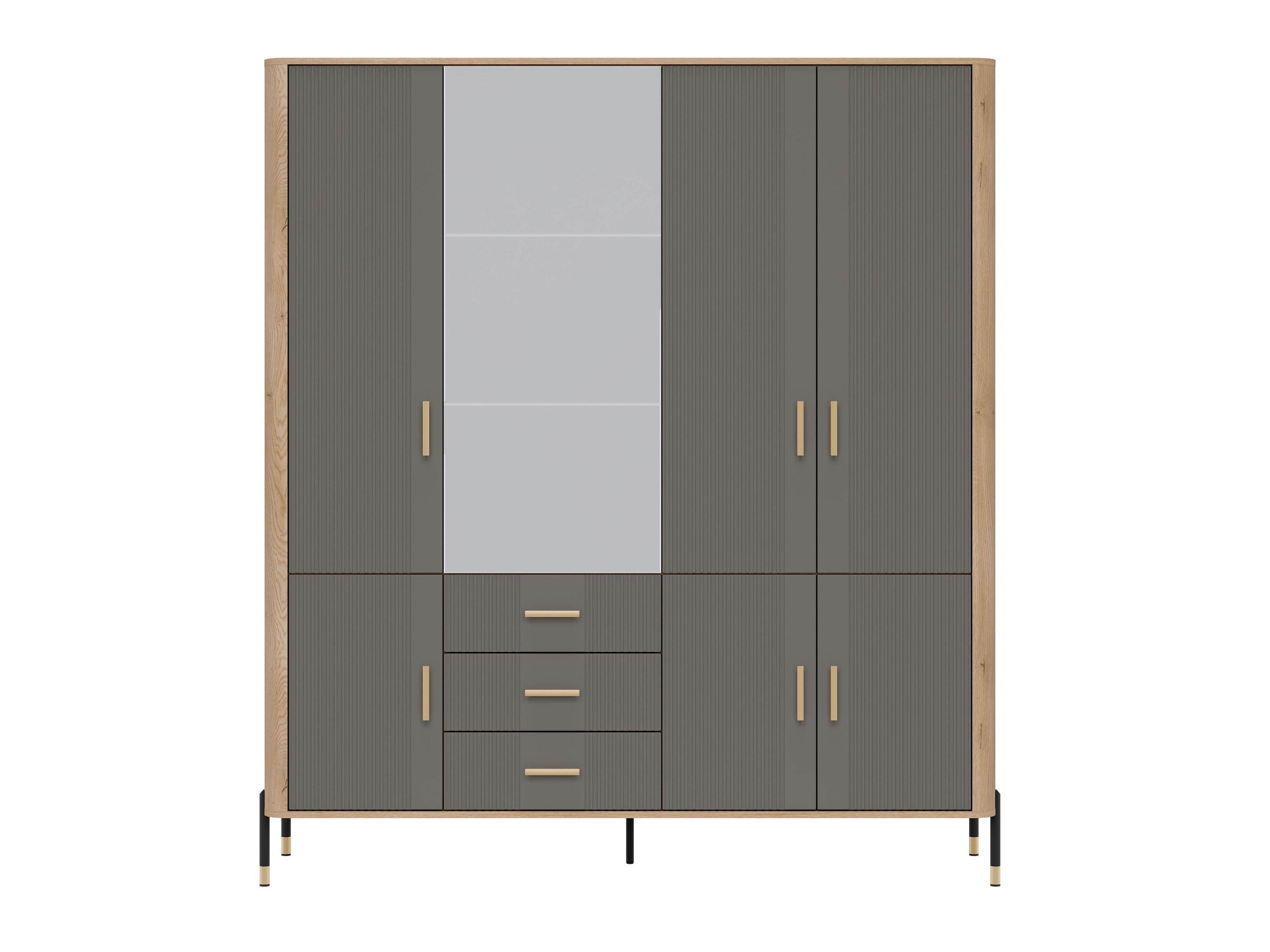 Armadio Flosora 135 (Grigio)