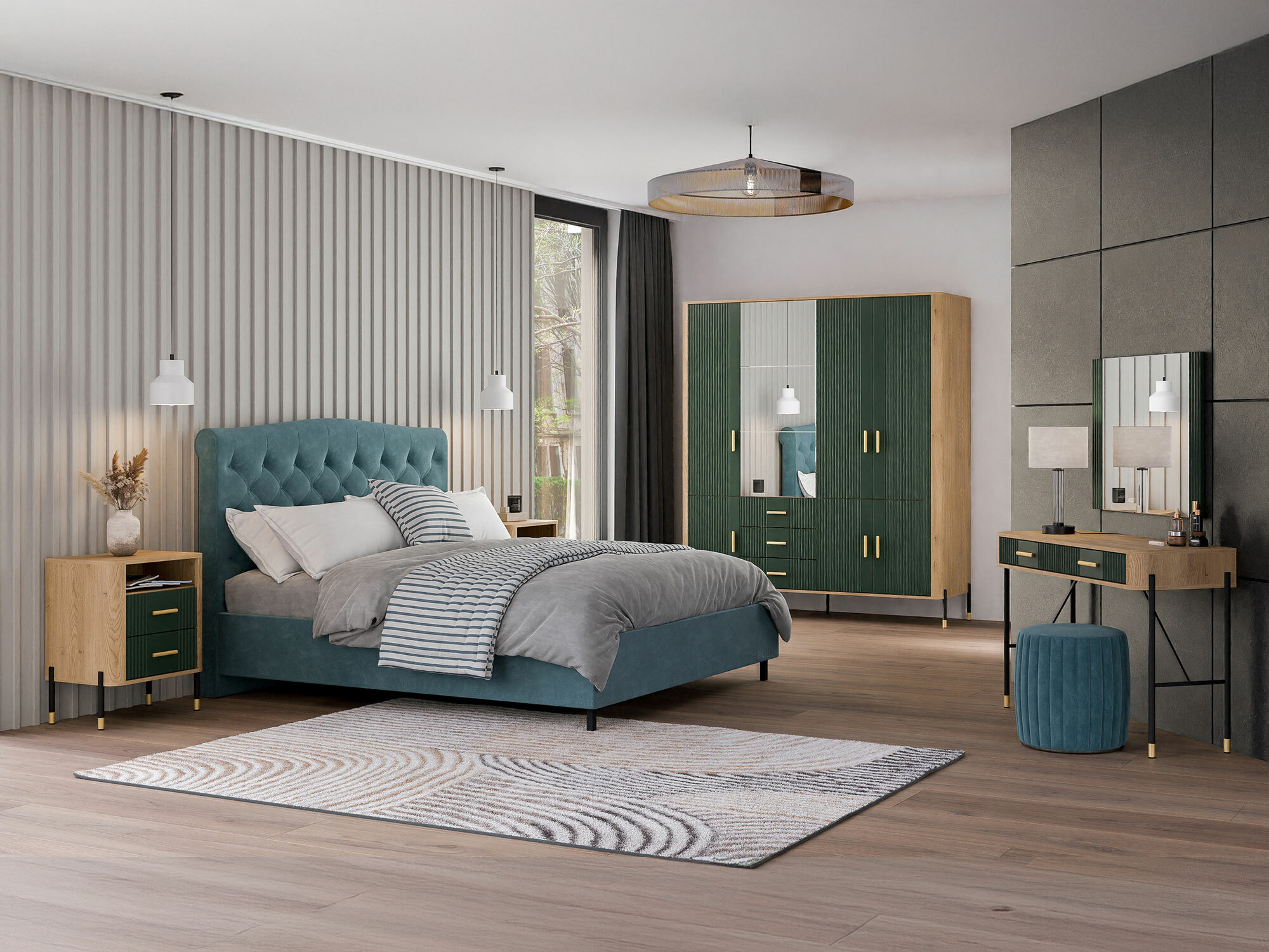 Armadio Flosora 135 (Verde)