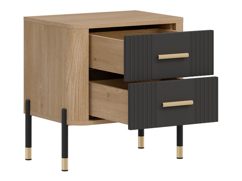 Comodino Flosora 139 (Antracite)