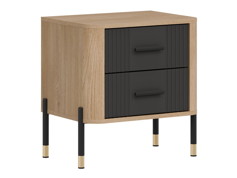 Comodino Flosora 140 (Antracite)