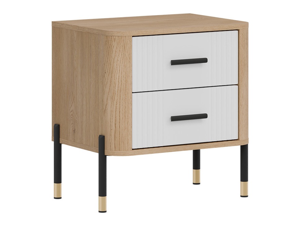 Comodino Flosora 140 (Bianco)