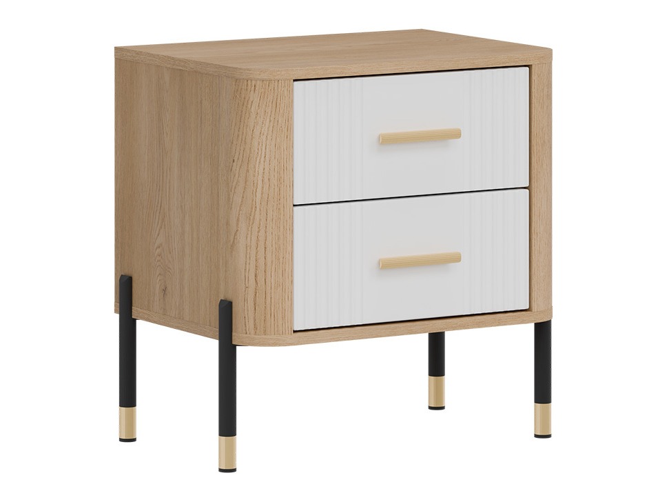 Comodino Flosora 140 (Bianco)