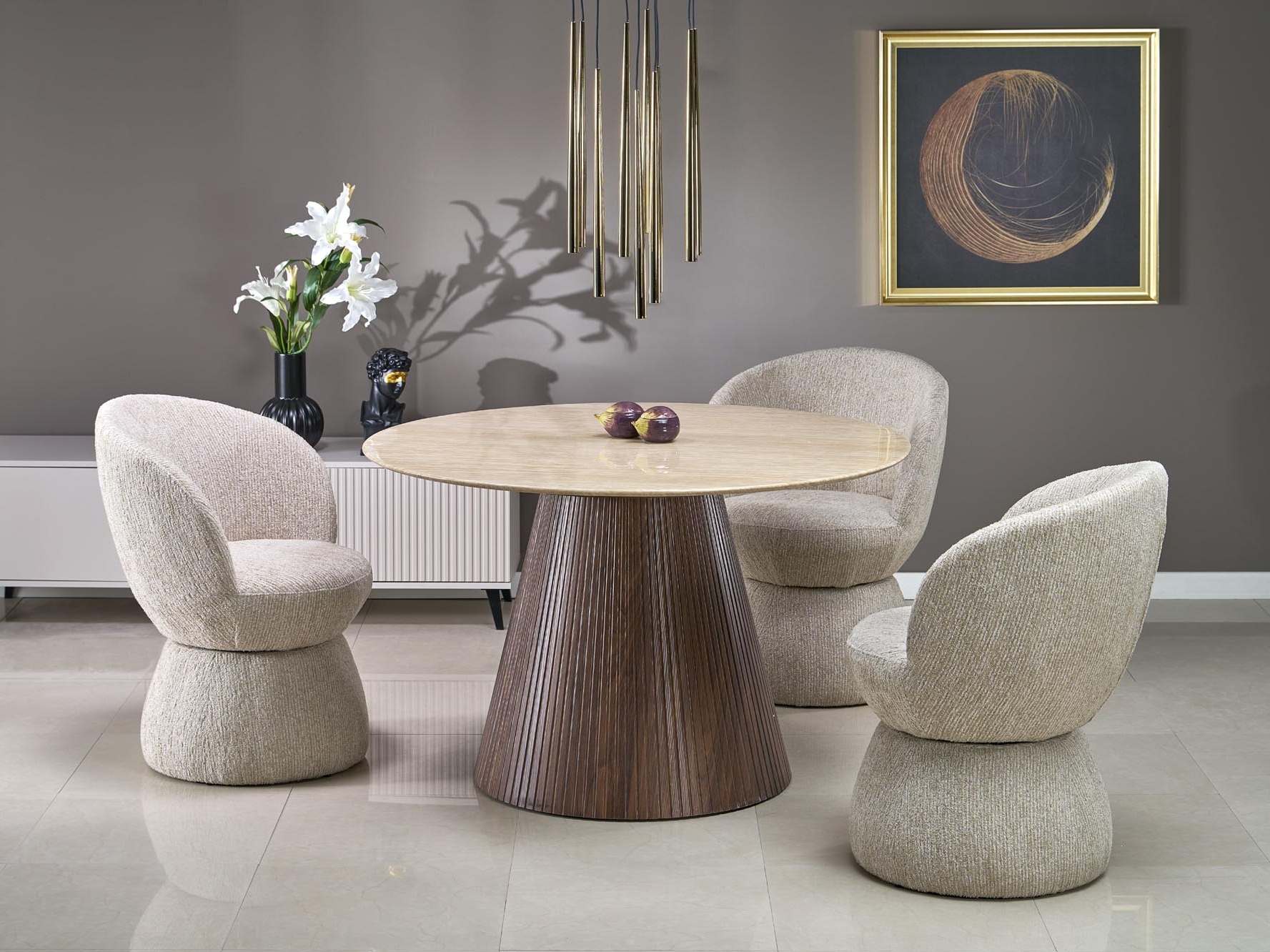 Sedia Houston 2082 (Beige)