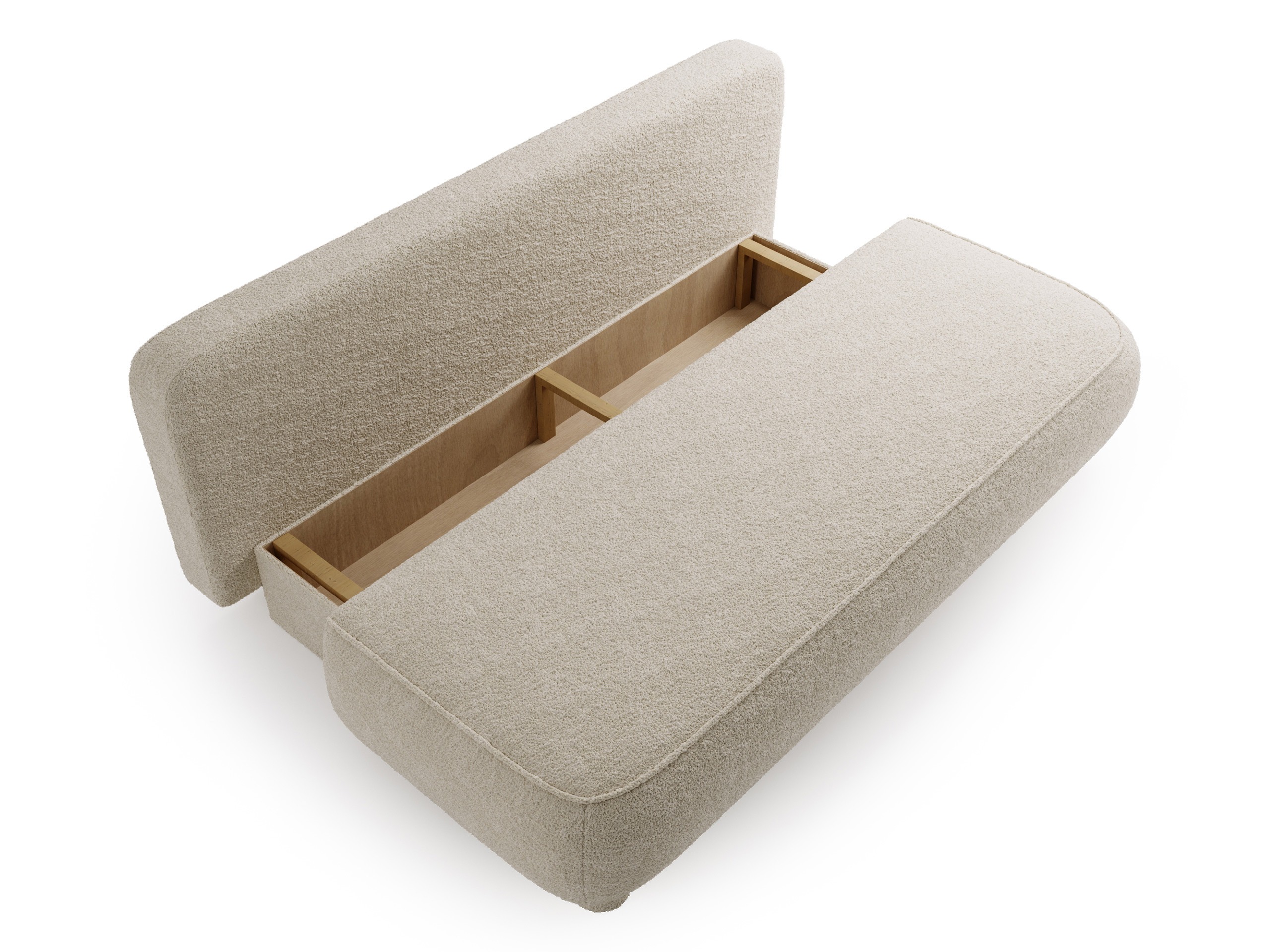 Divano letto TrendyNest Canora (Coral 15)