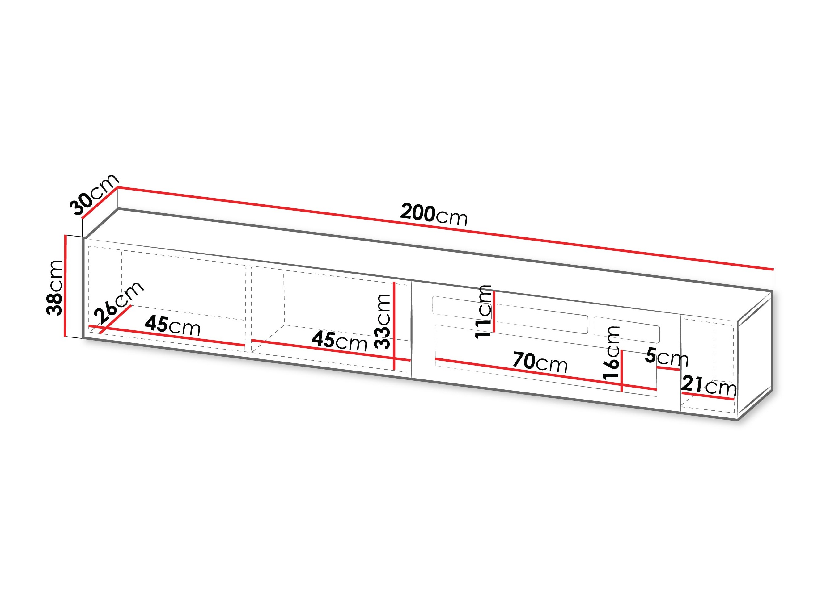 Mobile porta TV Species I (Cachemire)