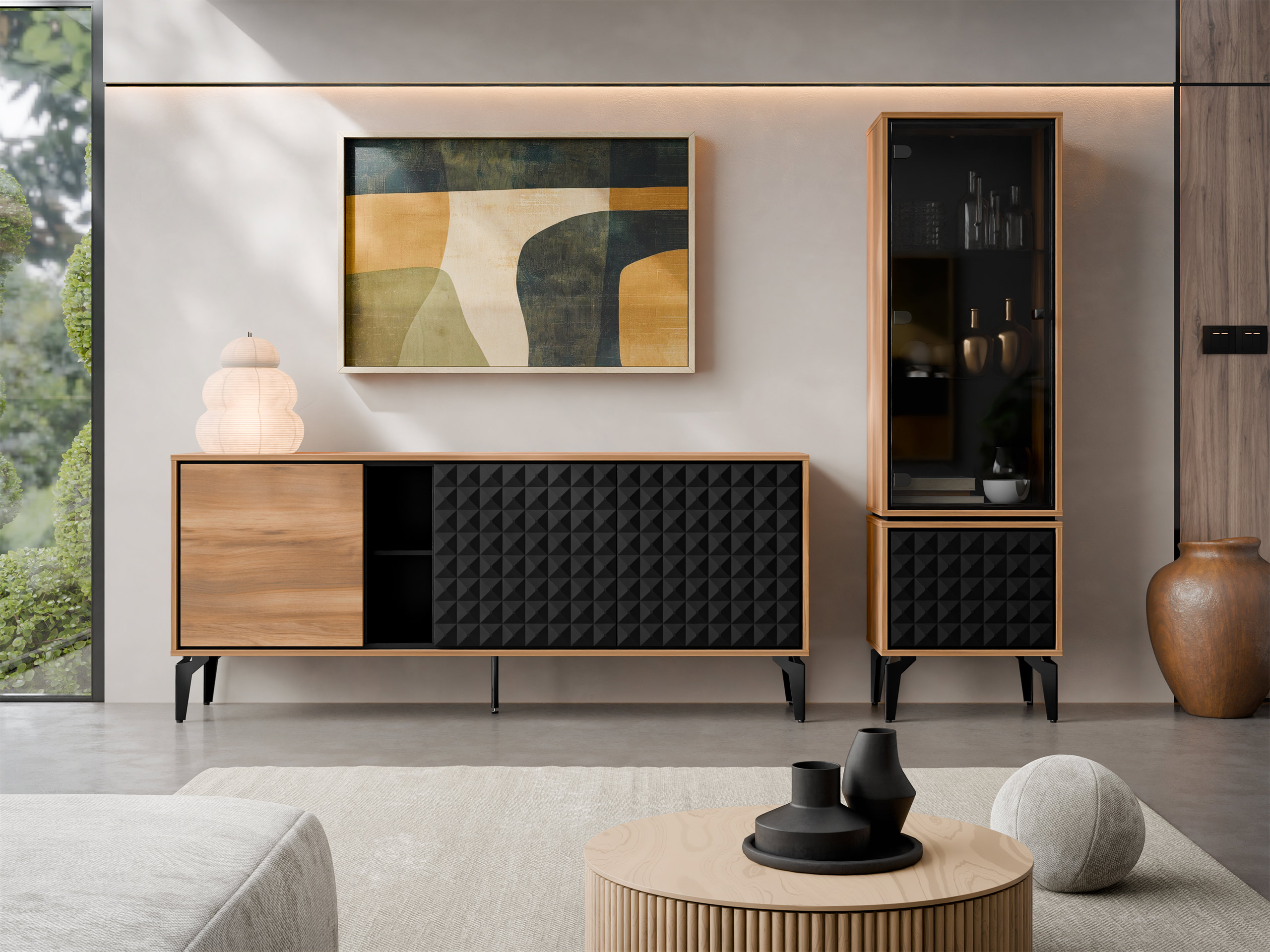 Parete attrezzata Cornovu 104