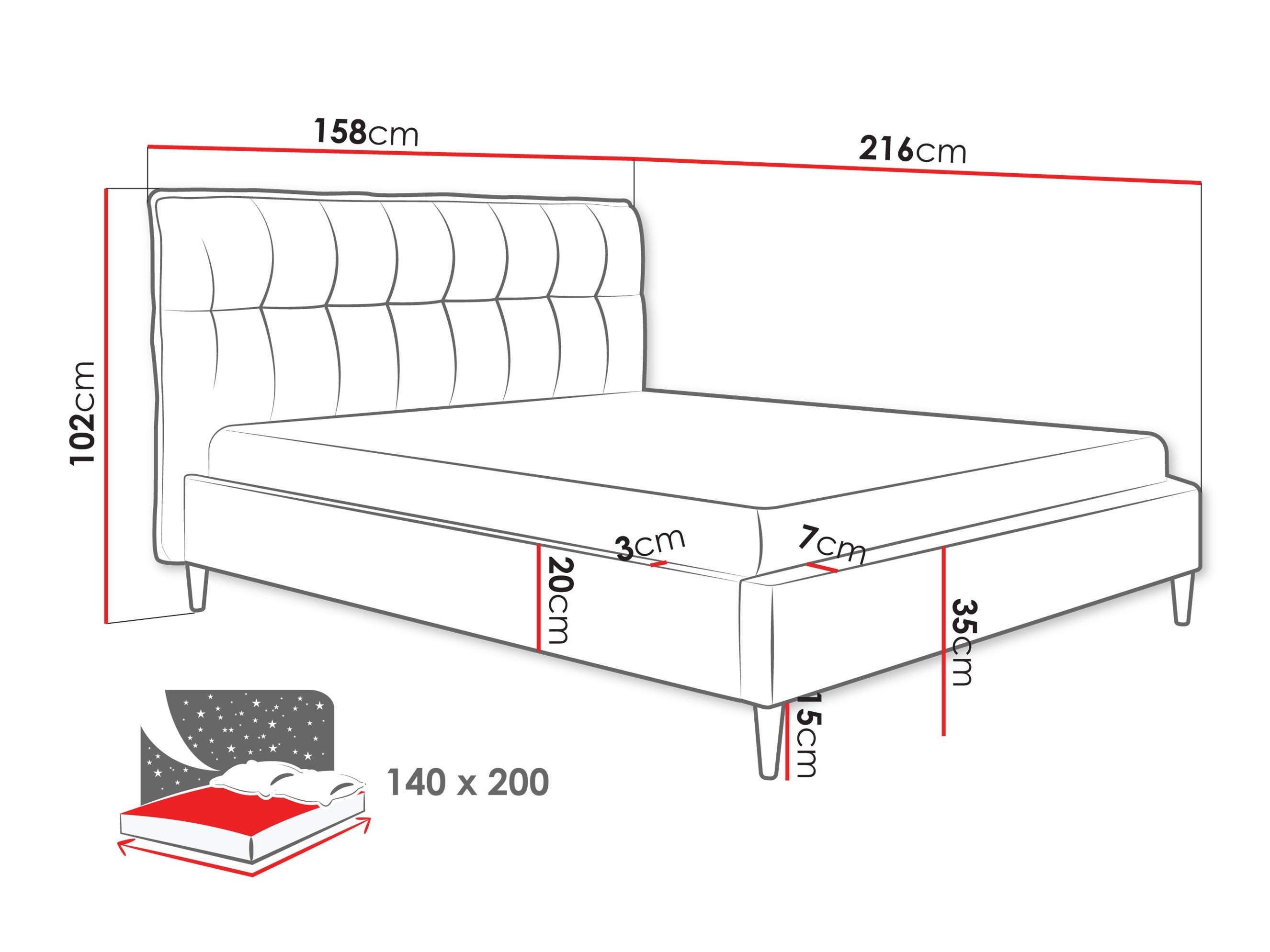 Letto Comfivo Mundor