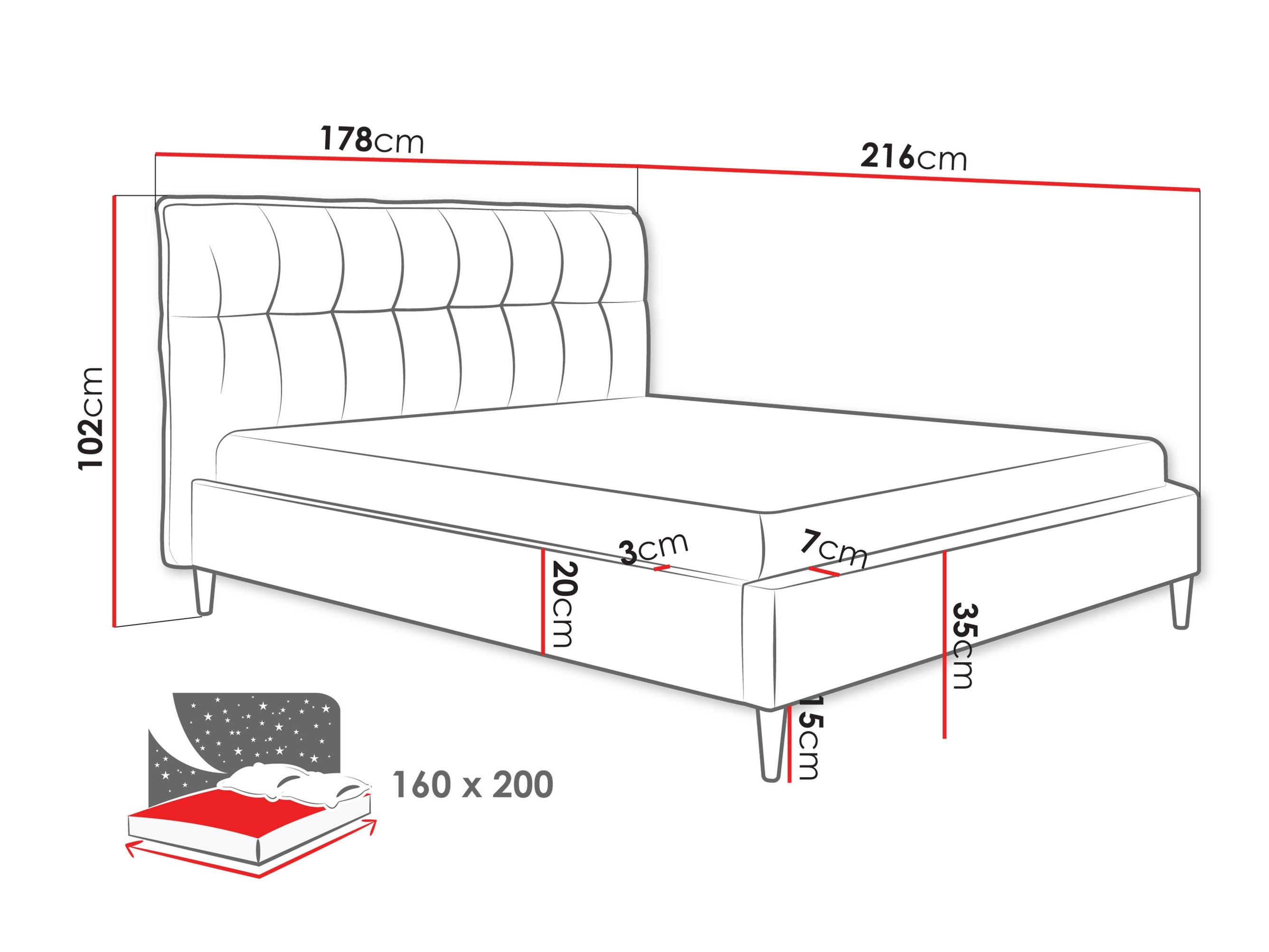 Letto Comfivo Mundor