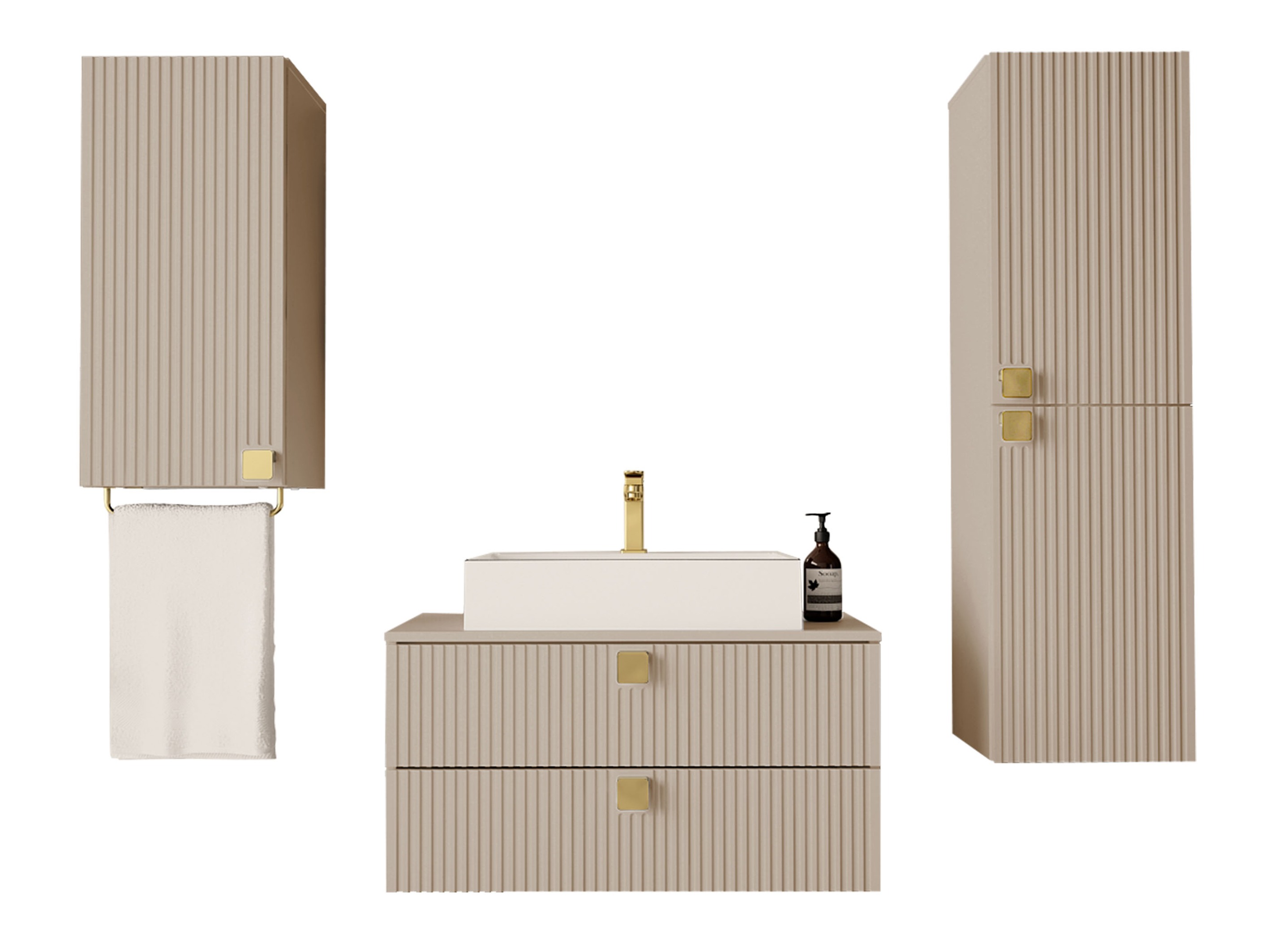 Set bagno Panium II (Nocciola)