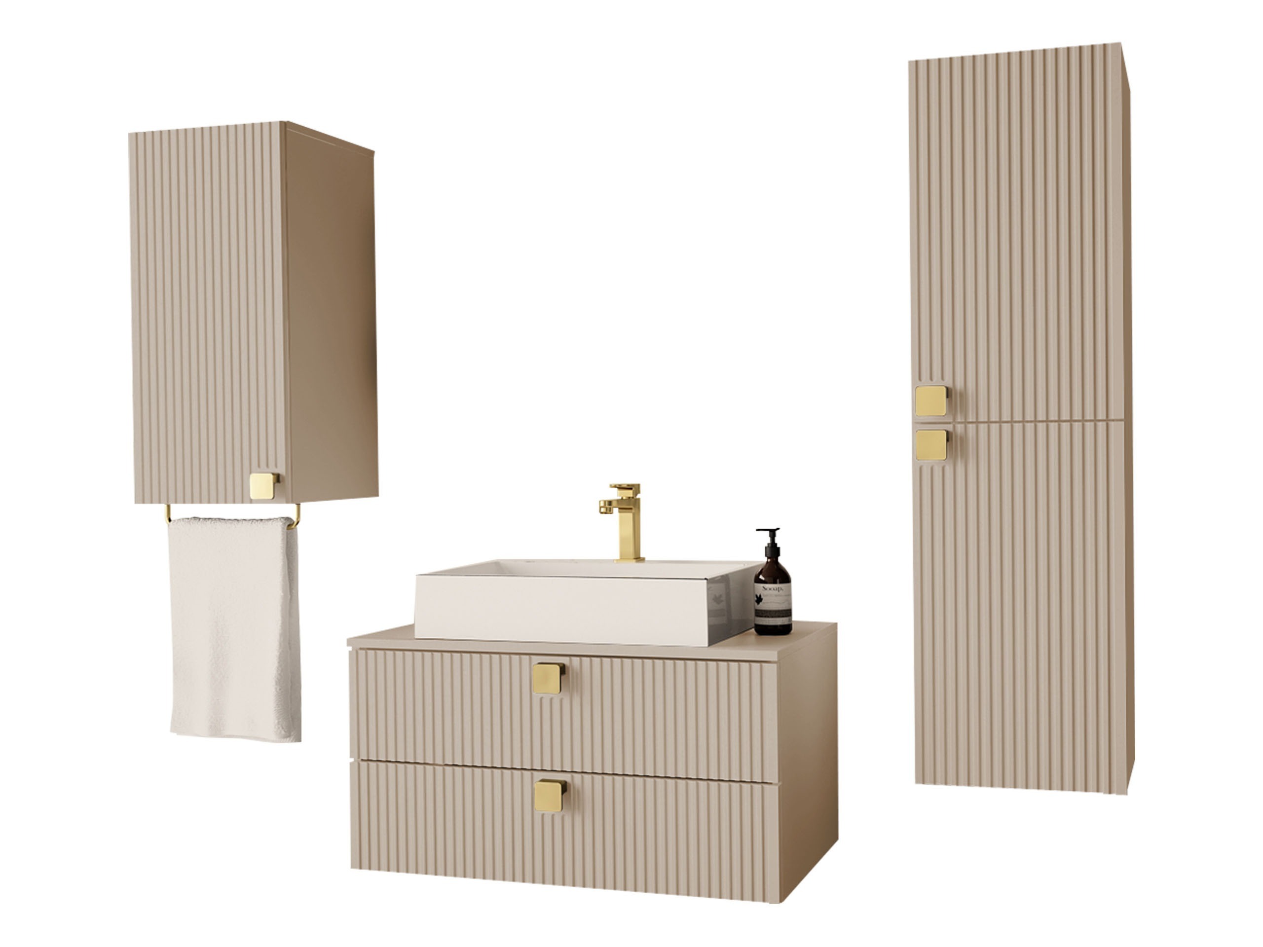 Set bagno Panium II (Nocciola)