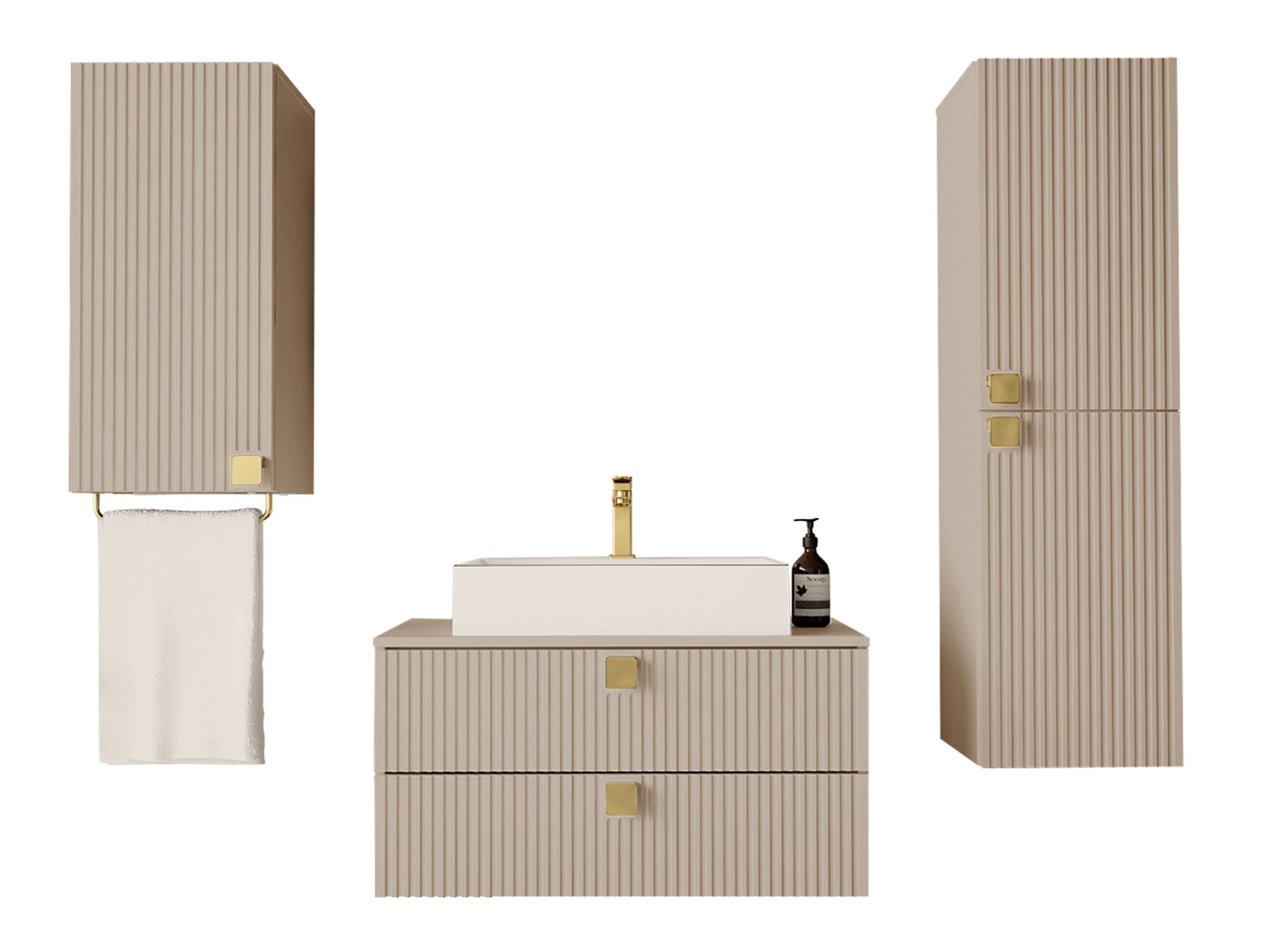 Set bagno Panium II (Nocciola)
