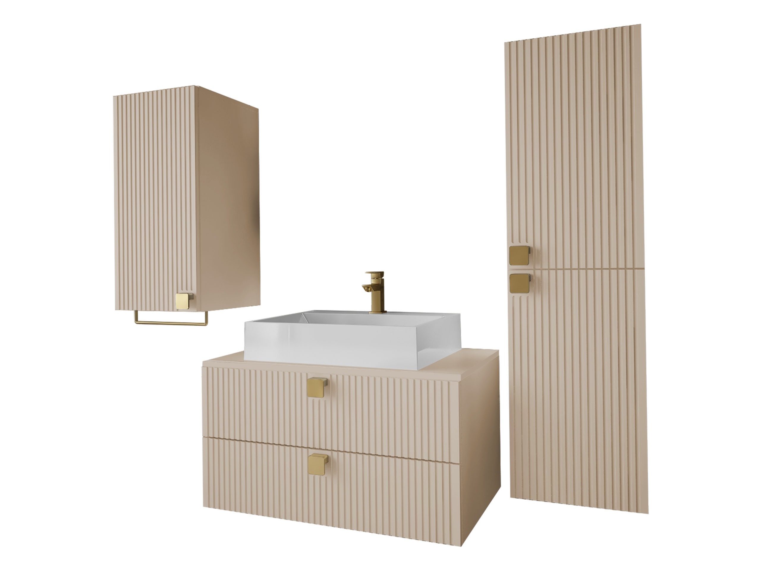 Set bagno Panium II (Nocciola)
