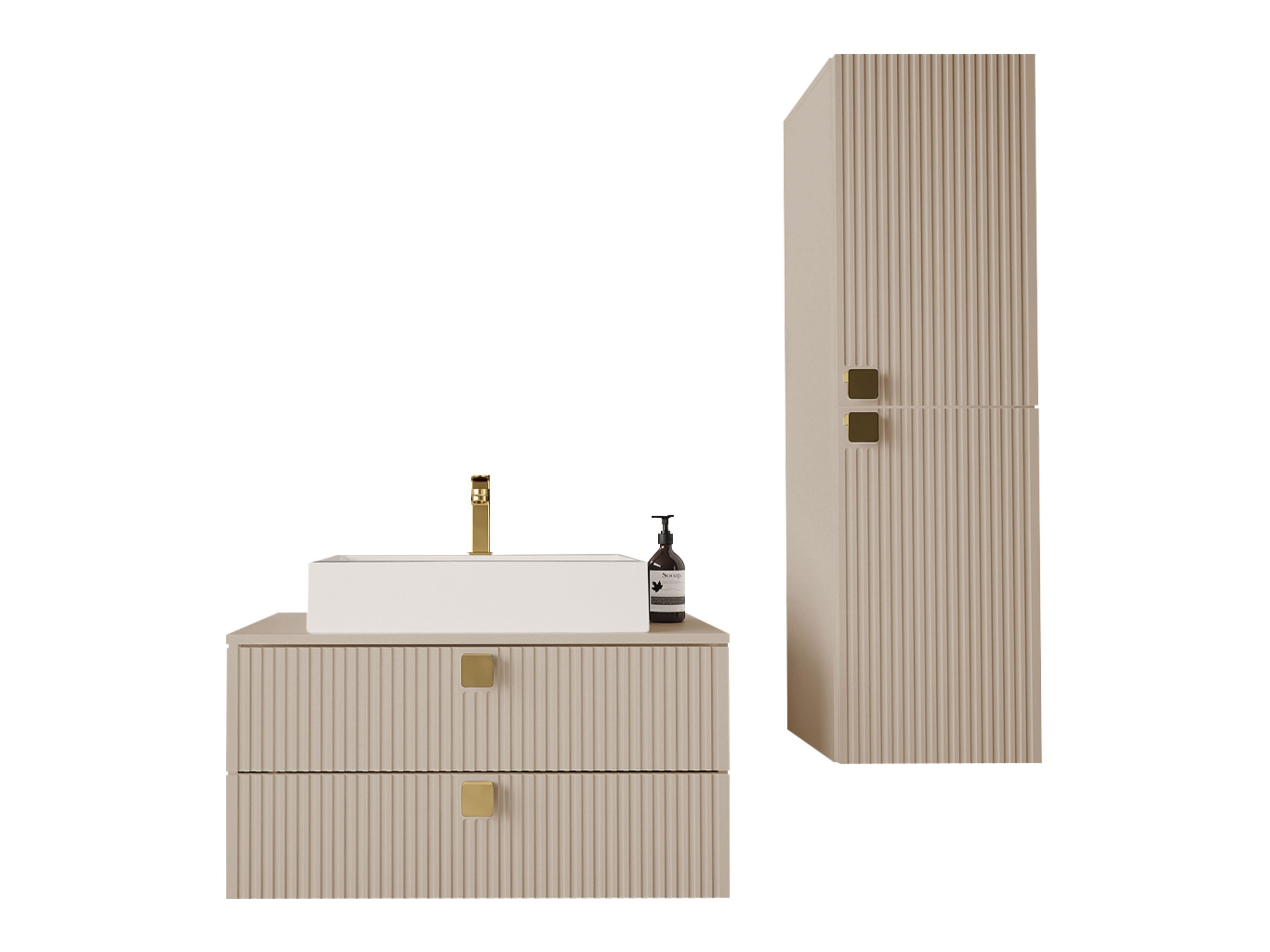 Set bagno Panium (Nocciola)