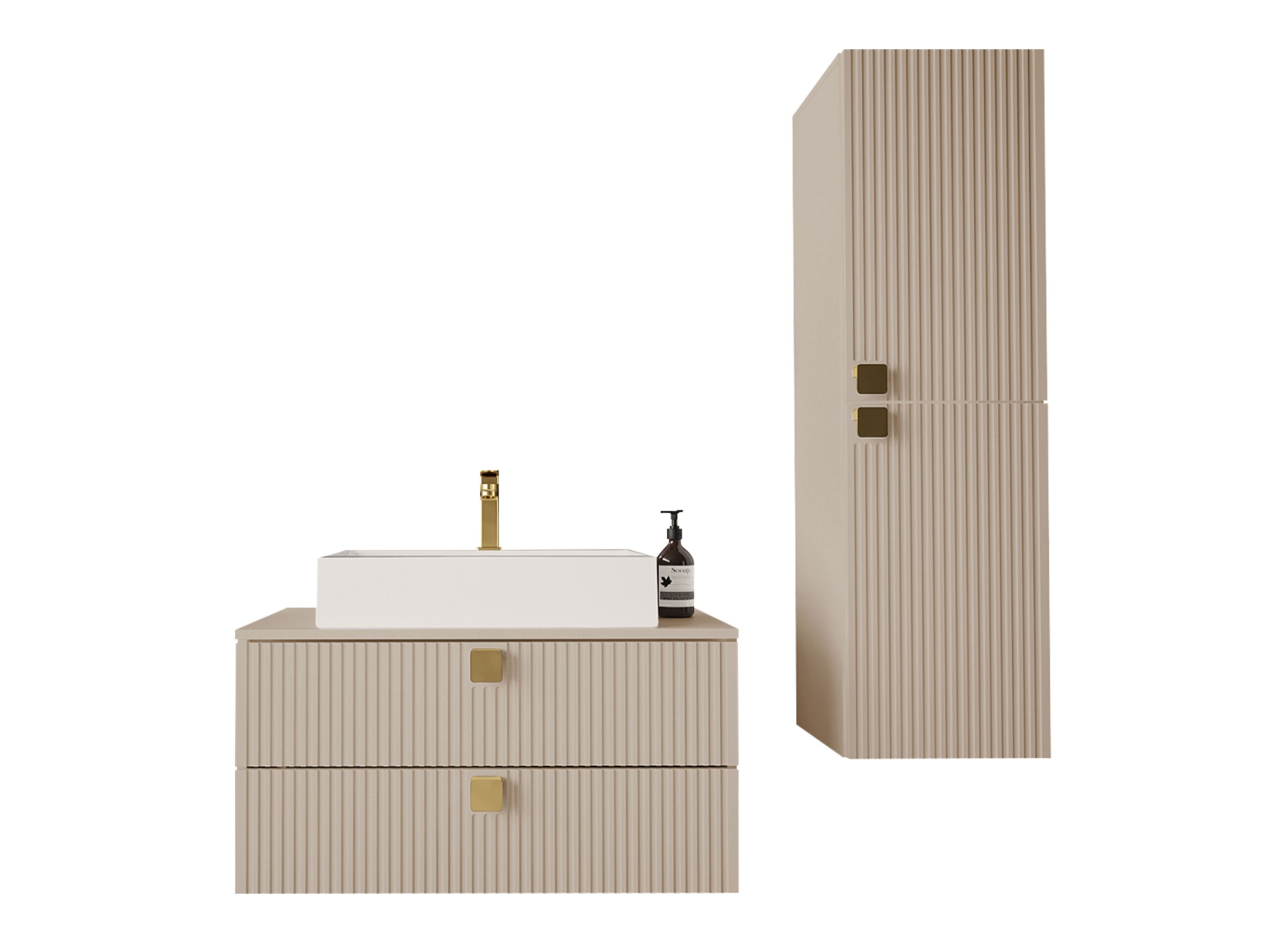 Set bagno Panium (Nocciola)