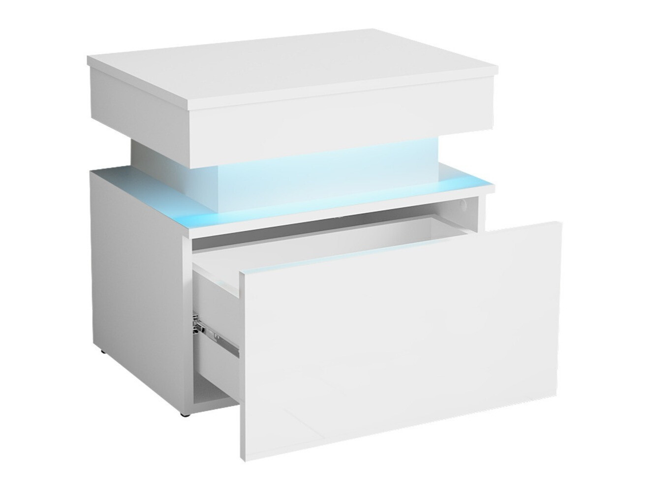 Comodino Monfero (Nero + Nero lucido)