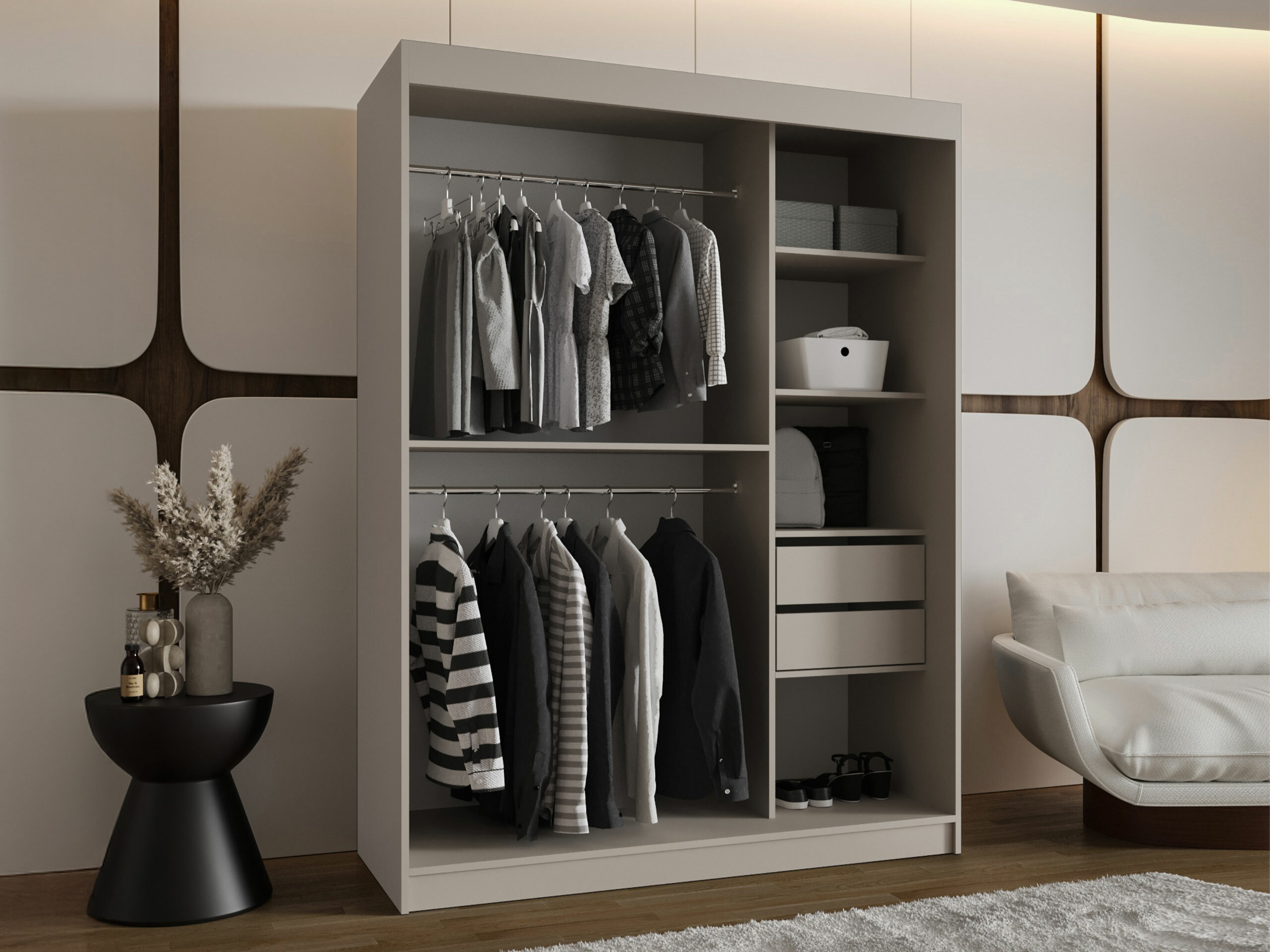 Armadio Hartford 527 (Nero)