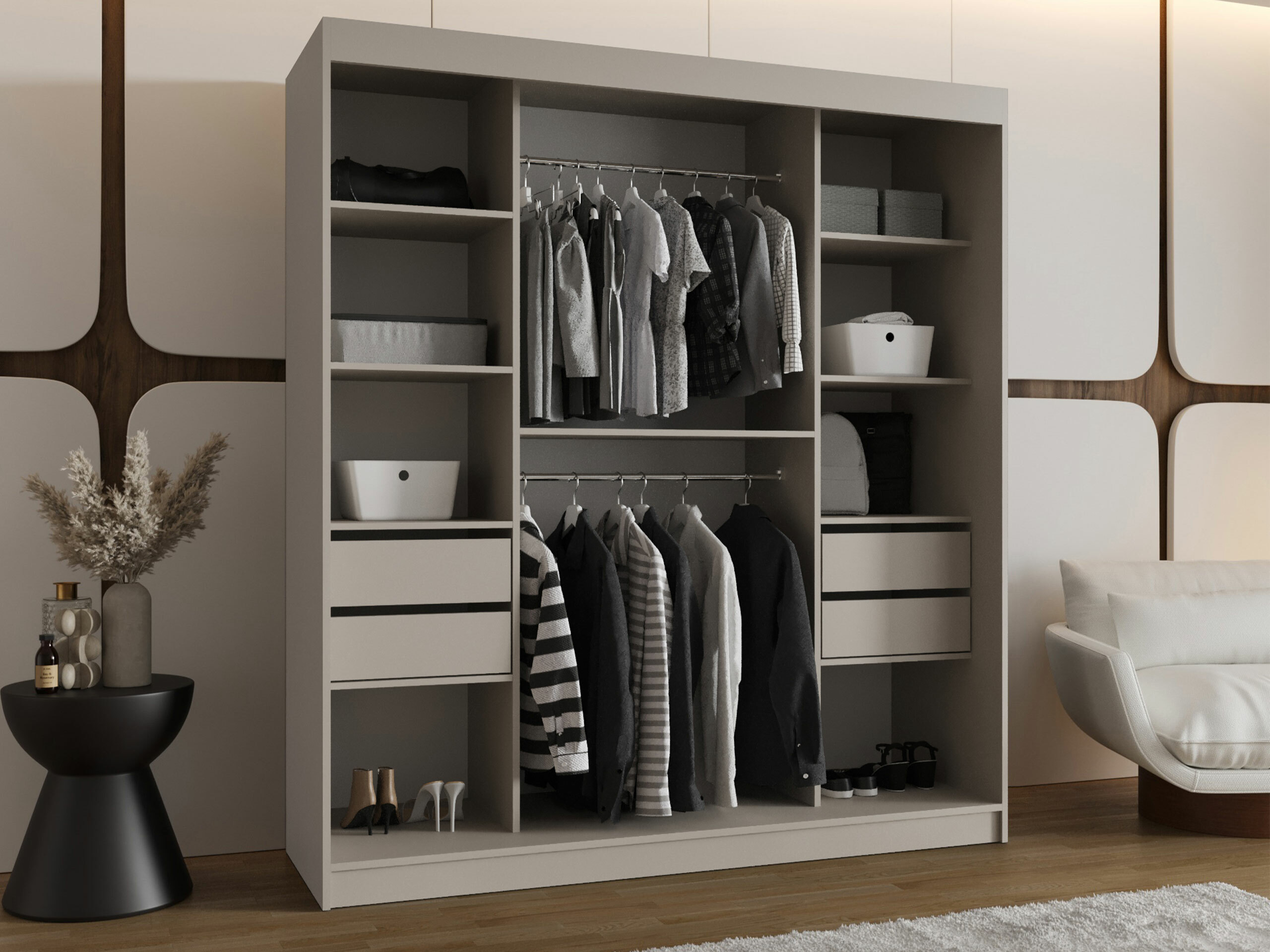 Armadio Hartford 529 (Nero)