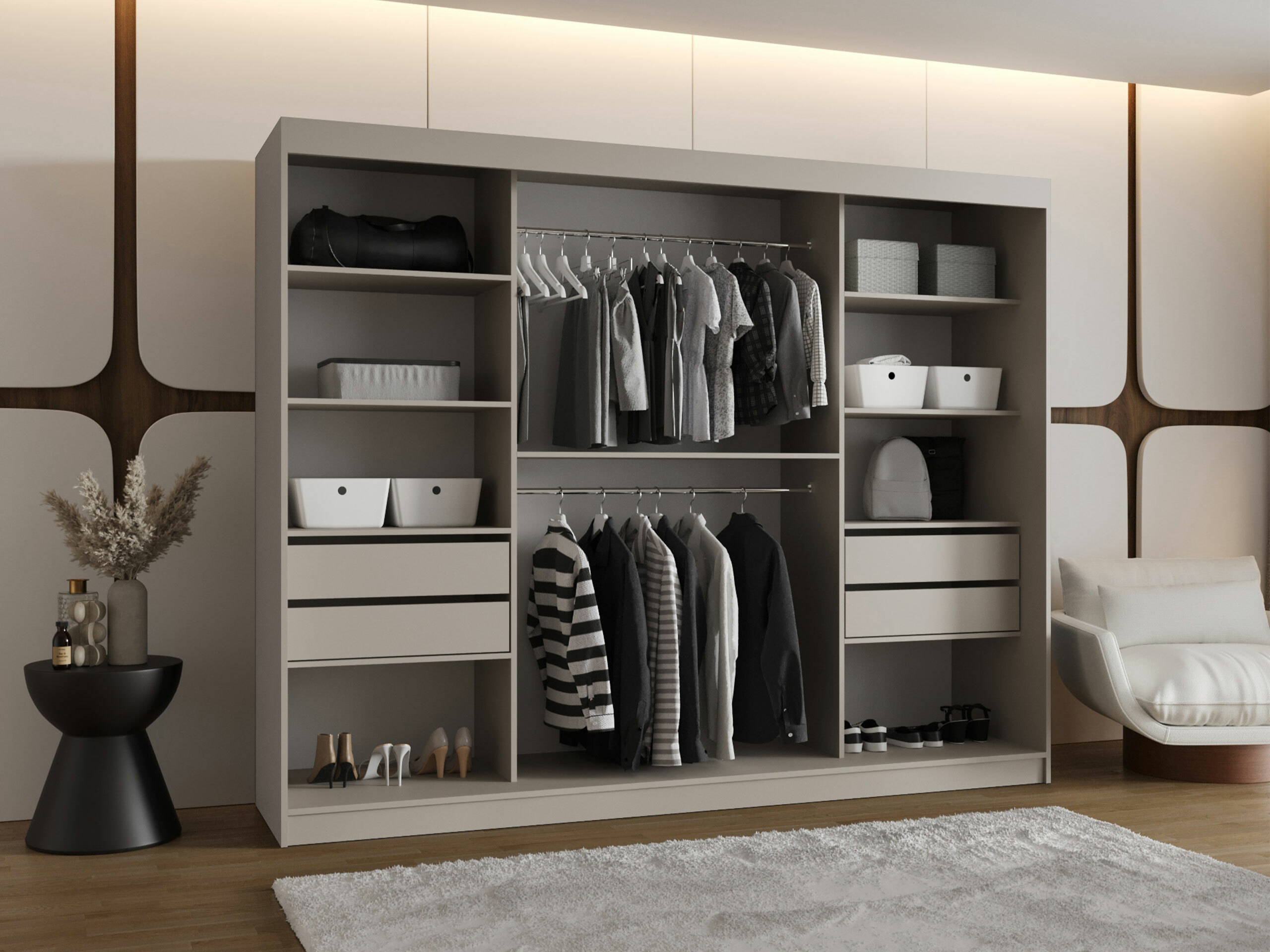 Armadio Hartford 534 (Nero)