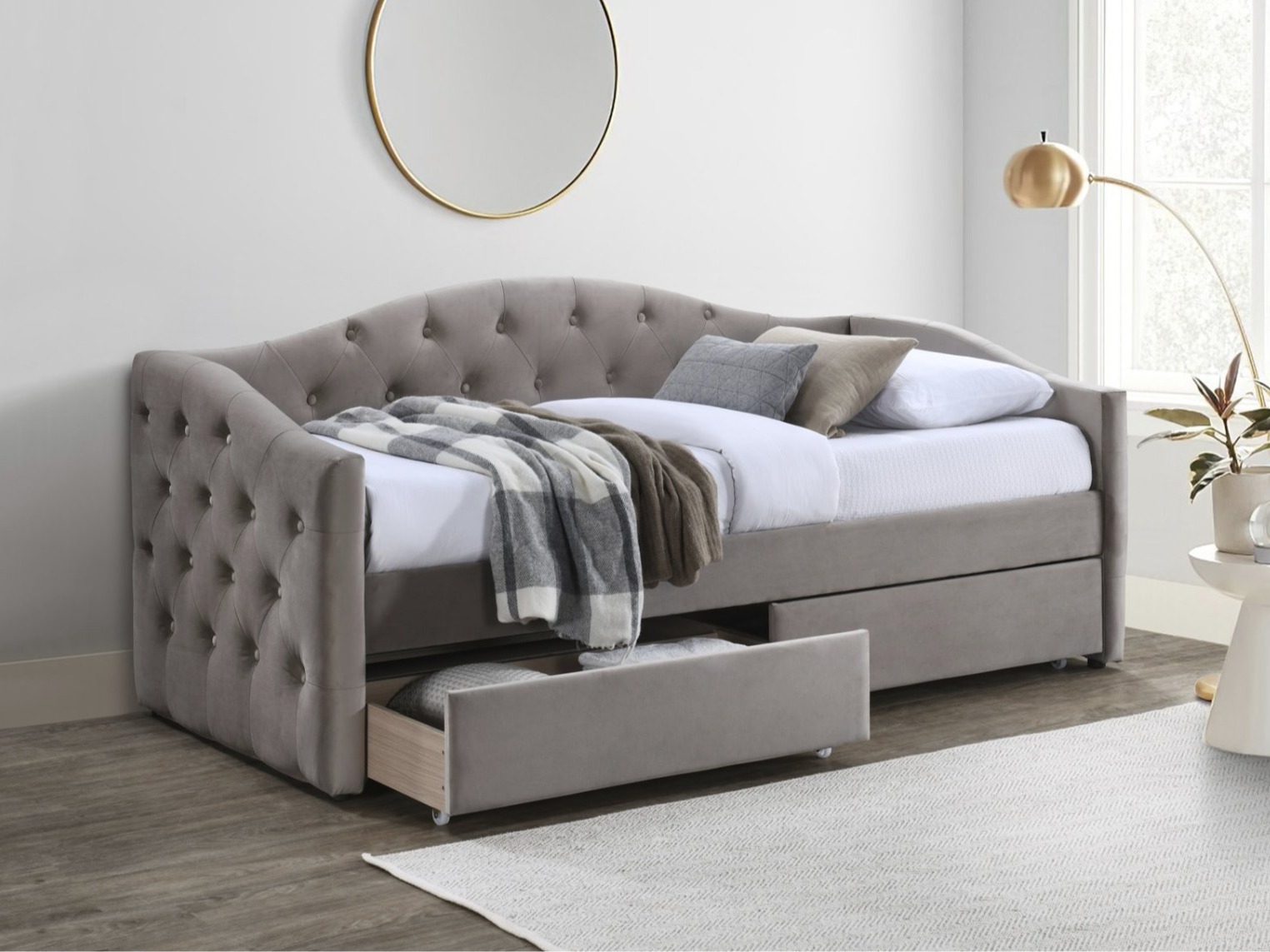 Letto Houston Mane (Taupe)