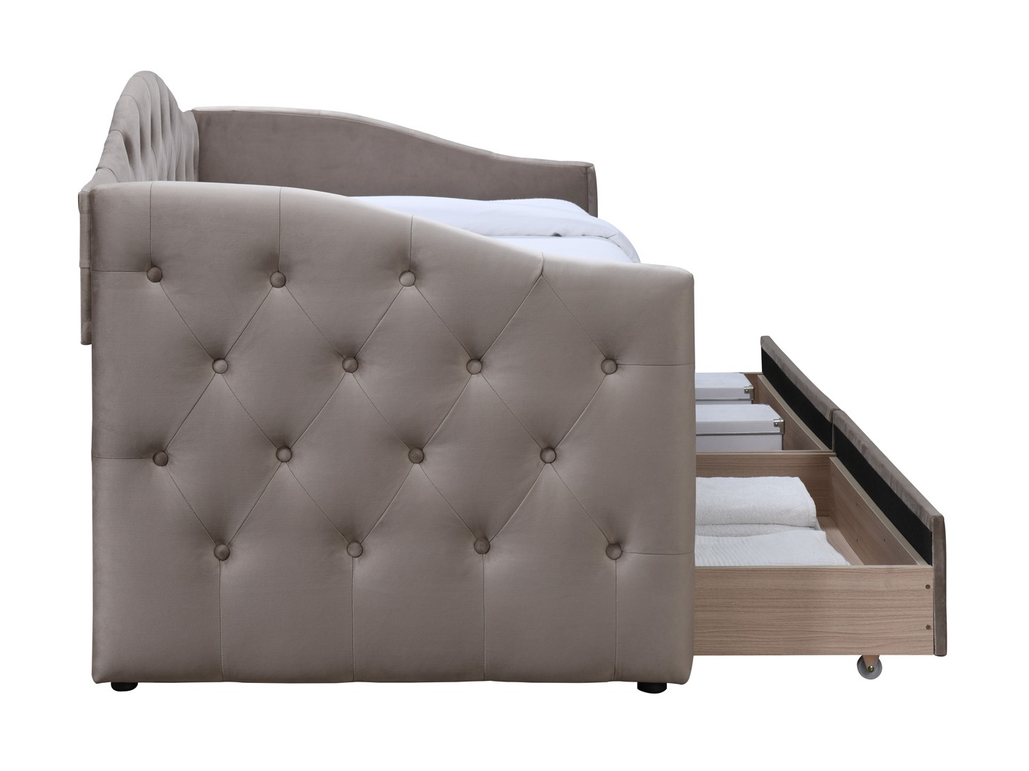 Letto Houston Mane (Taupe)