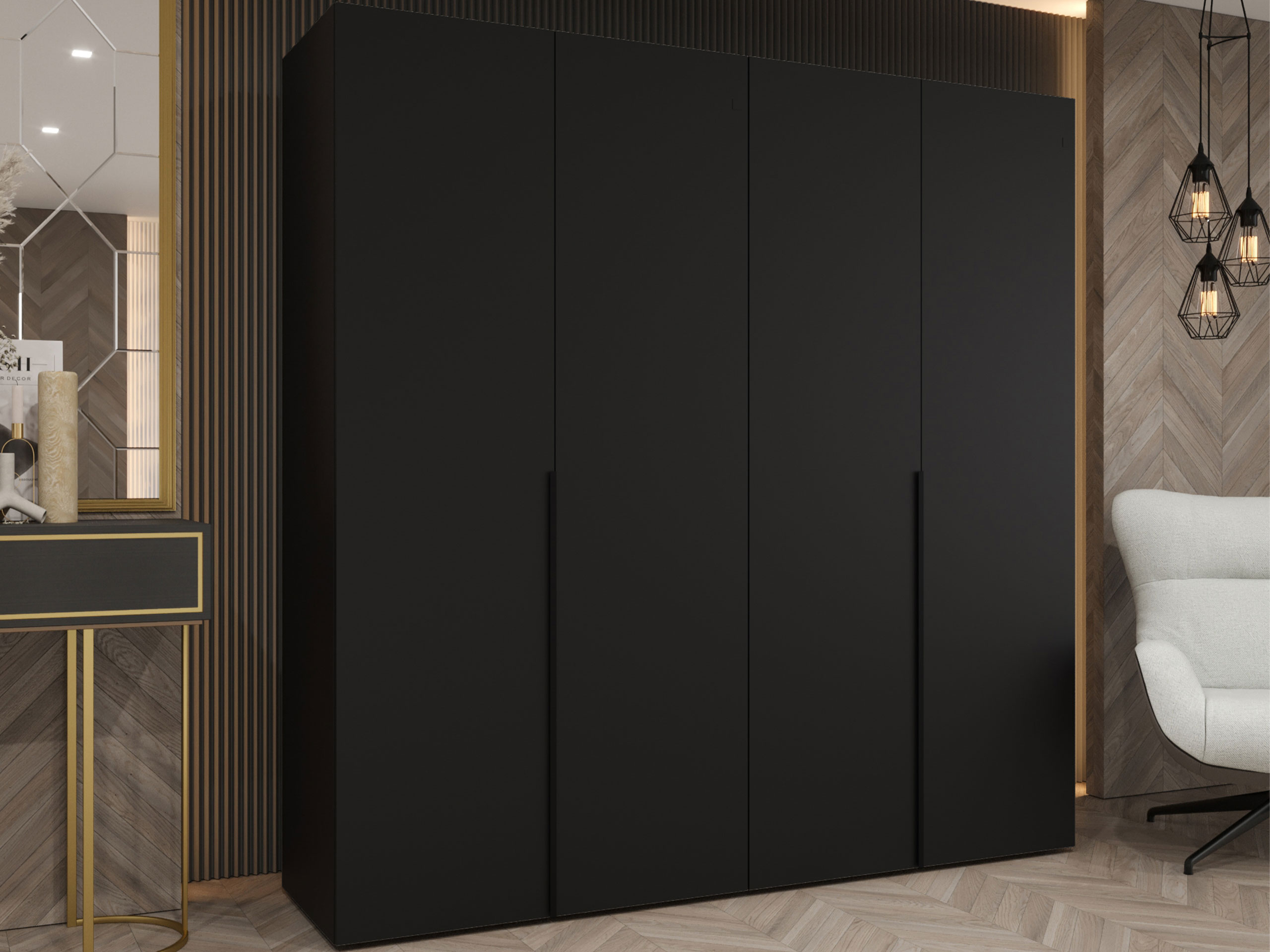 Armadio Hartford 537 (Nero)