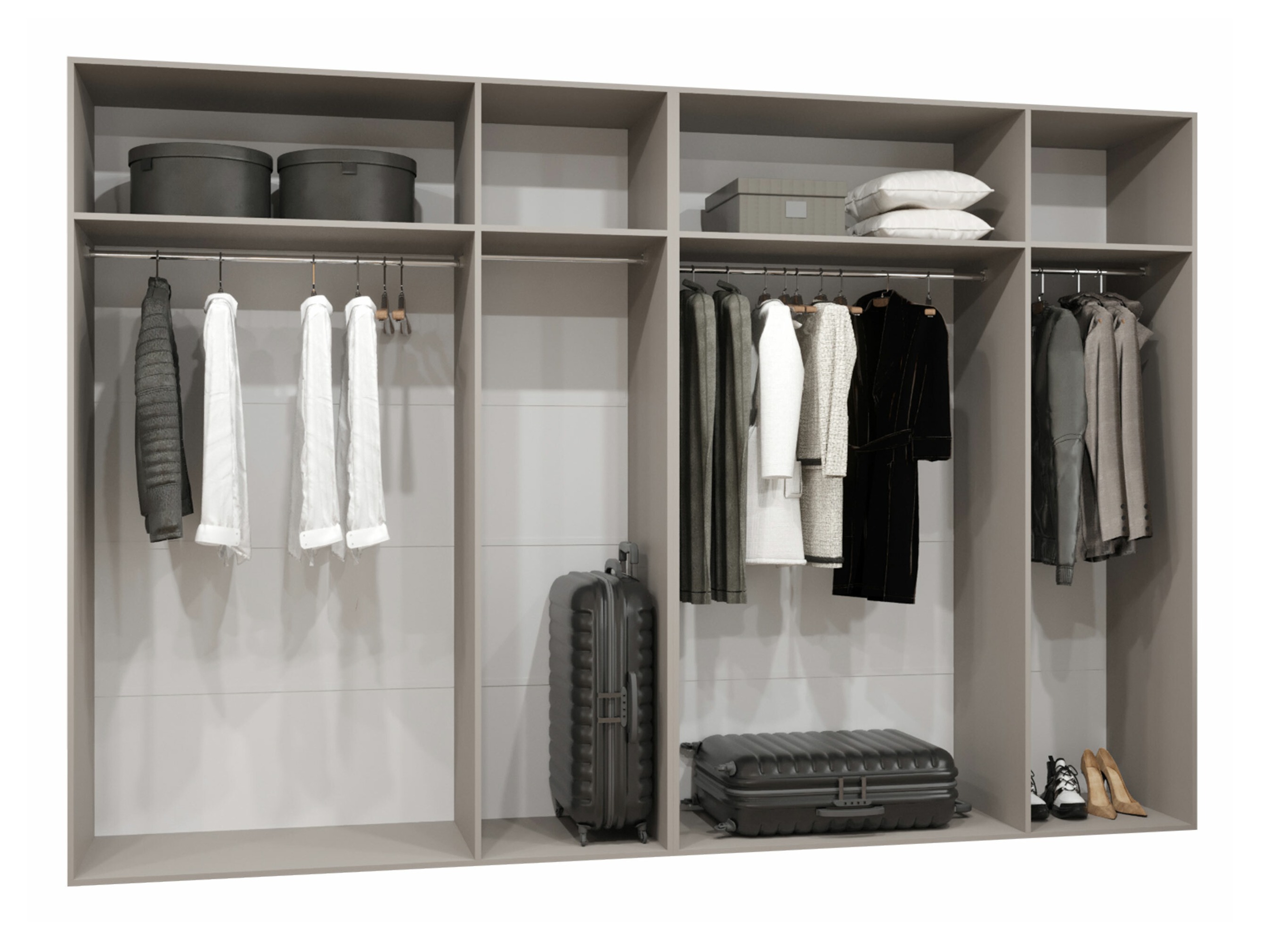 Armadio Hartford 539 (Nero)