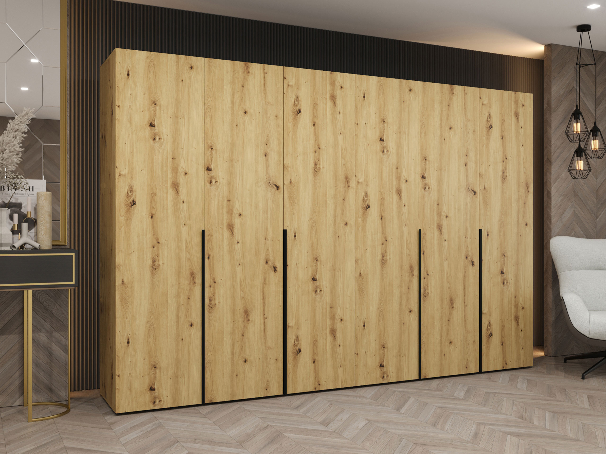 Armadio Hartford 539 (Rovere Artisan)