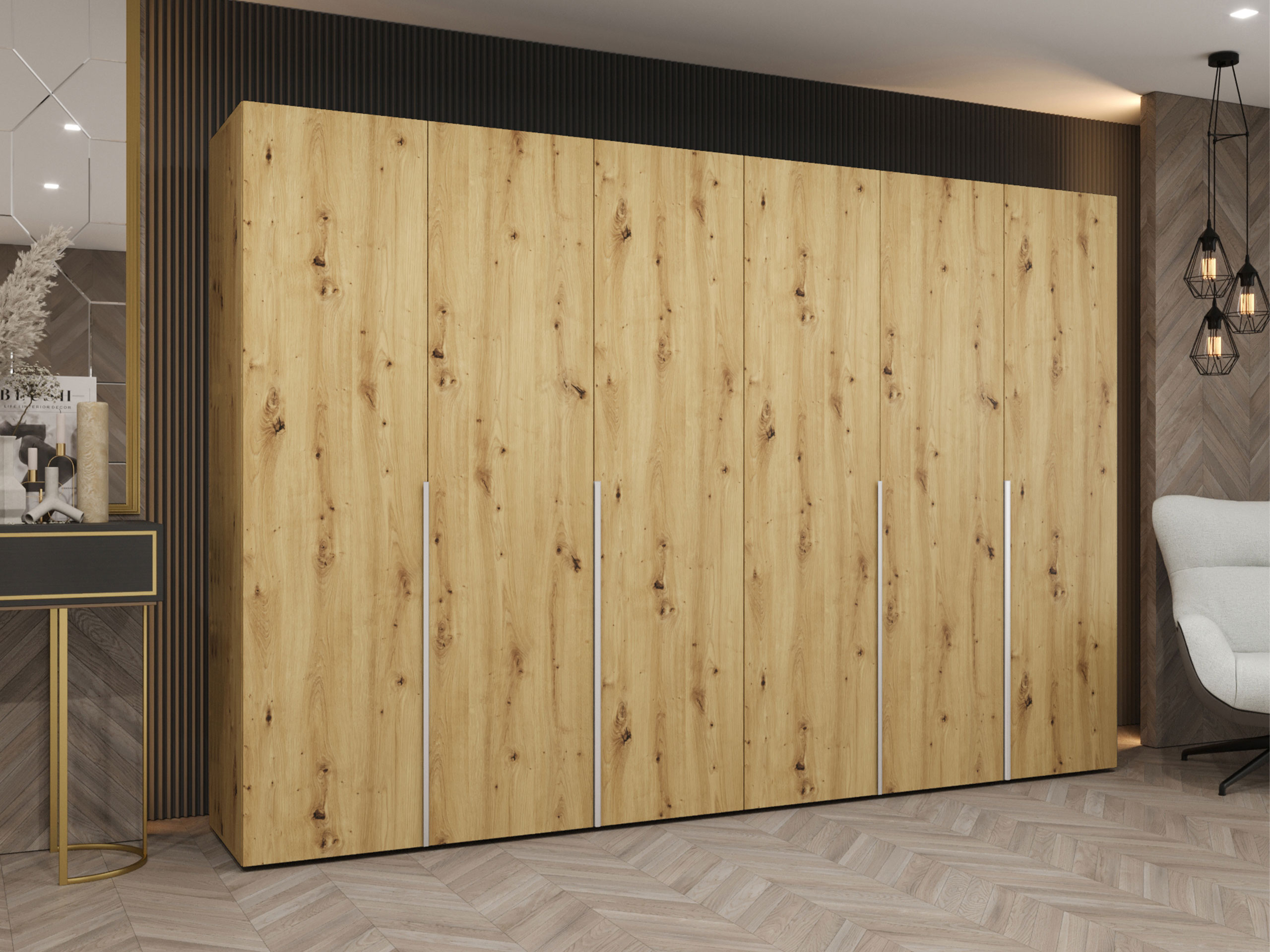 Armadio Hartford 539 (Rovere Artisan)