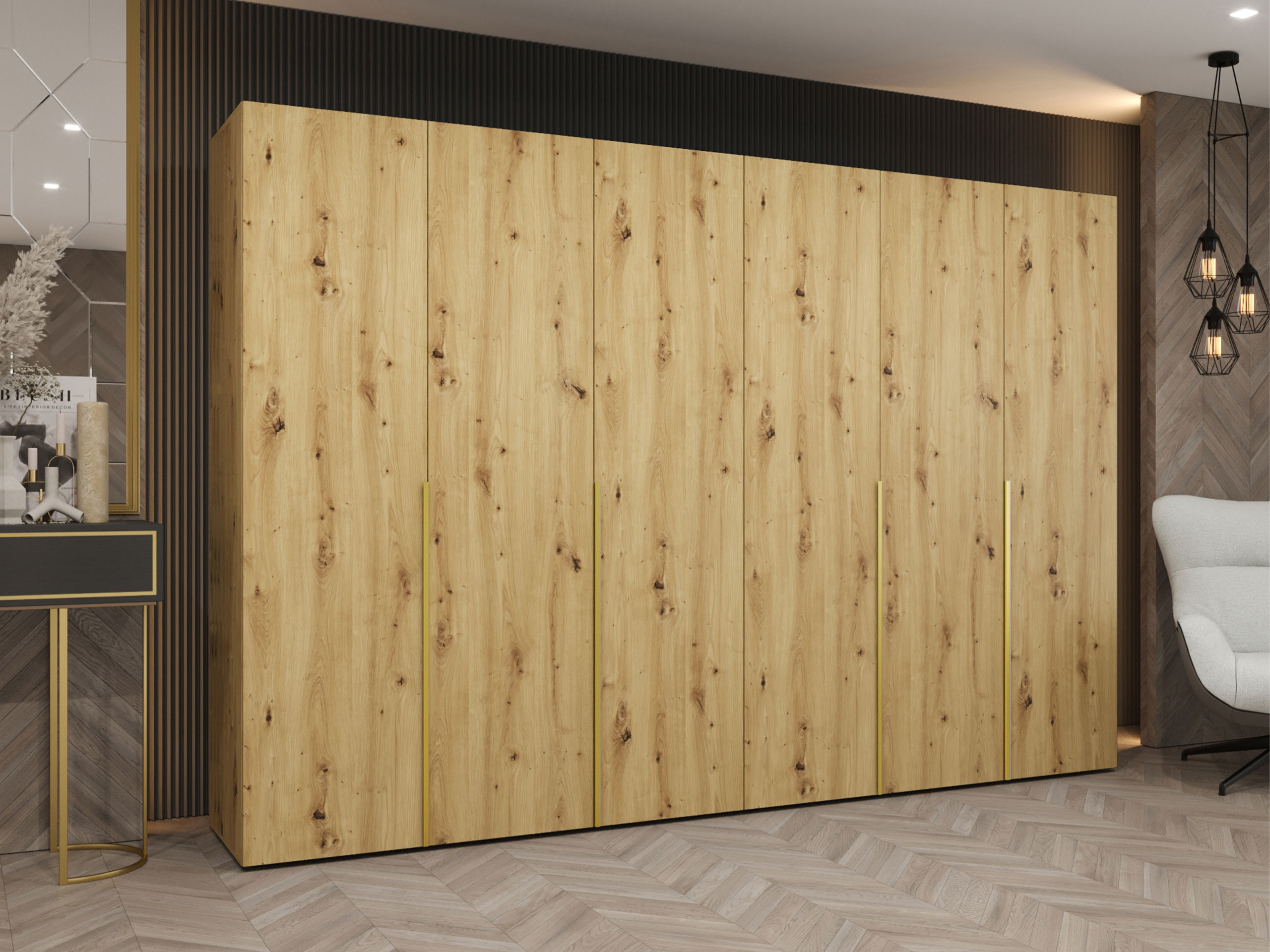 Armadio Hartford 539 (Rovere Artisan)