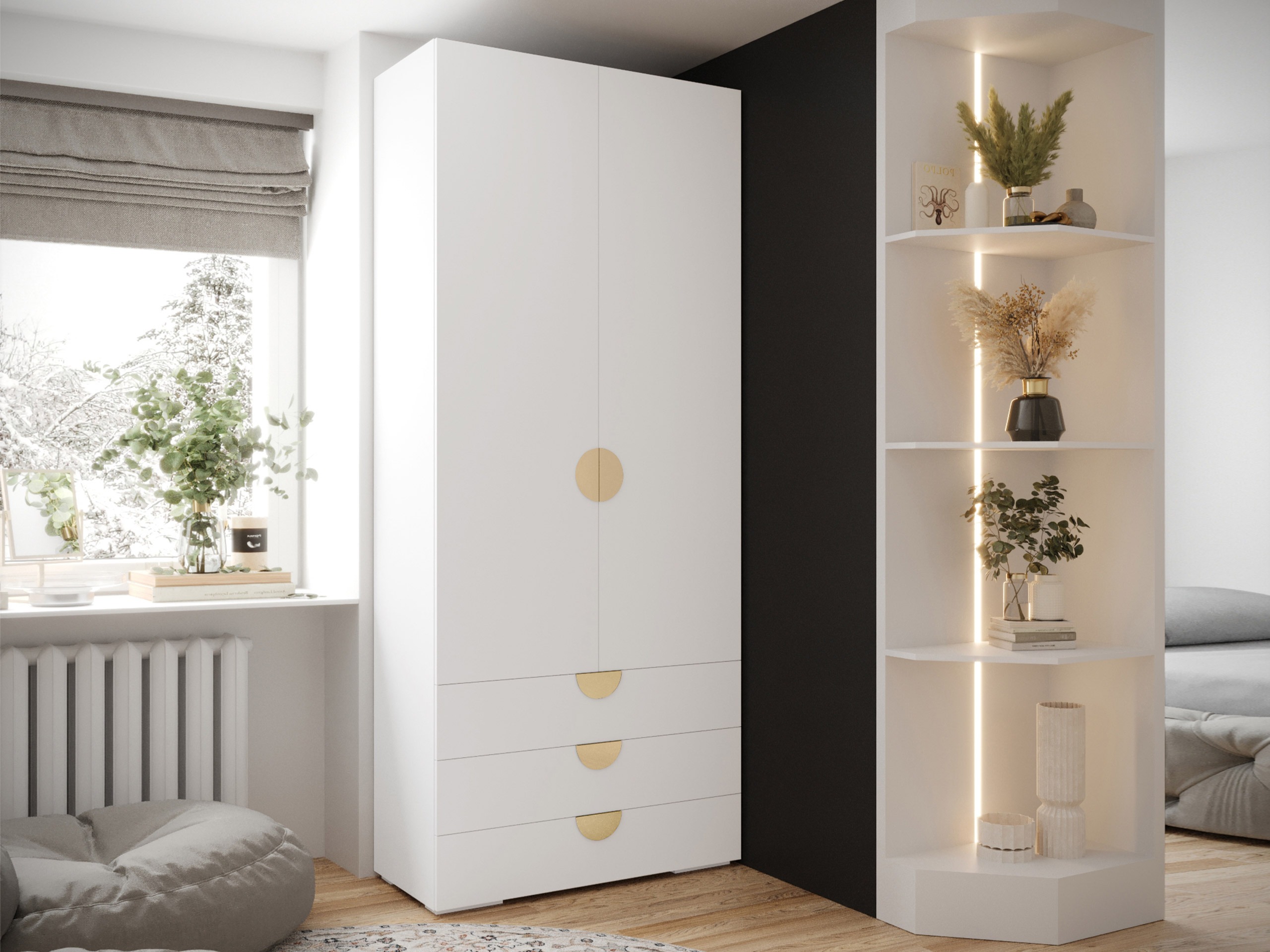 Armadio Hartford 565 (Bianco)