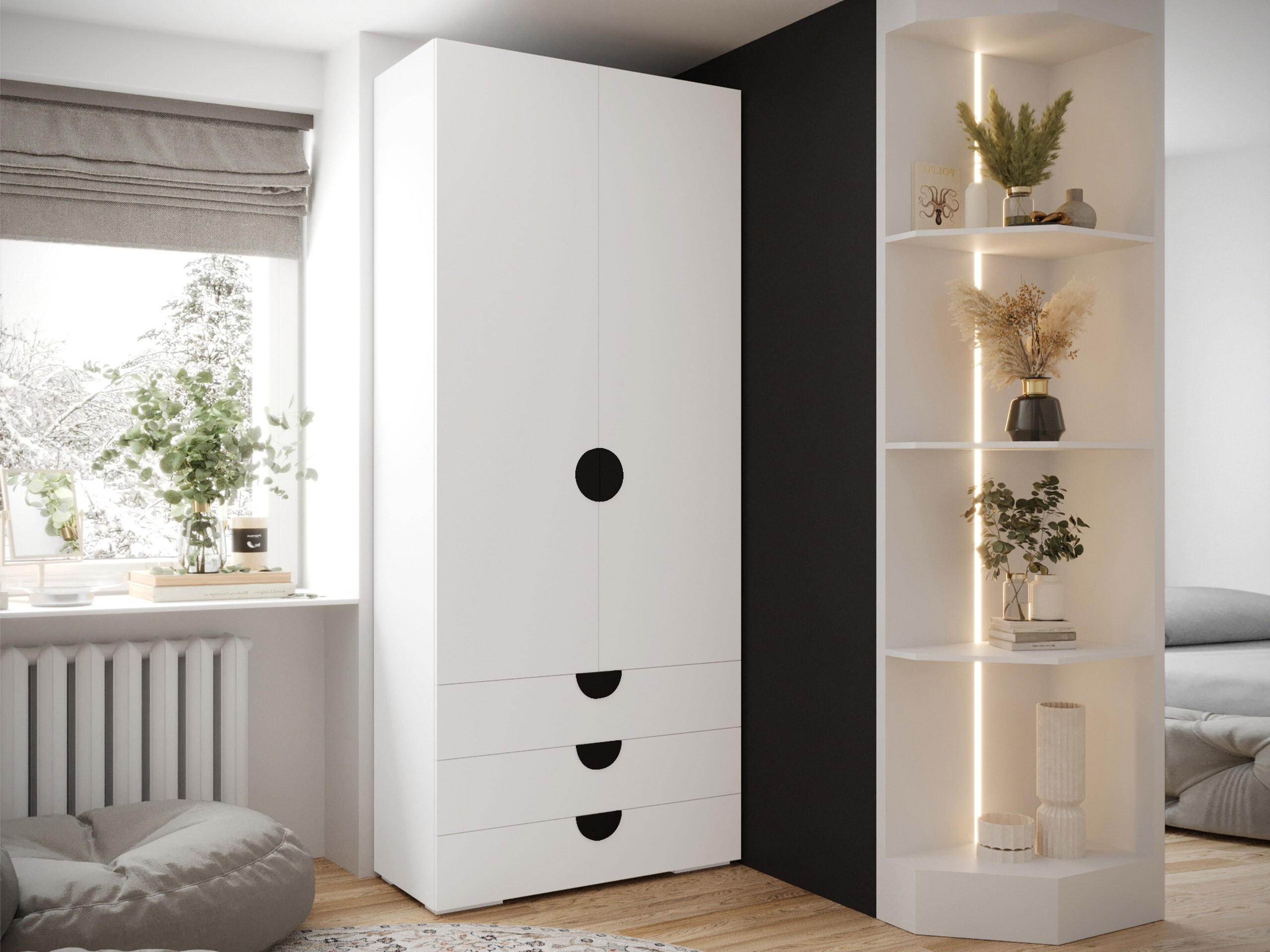Armadio Hartford 565 (Bianco)
