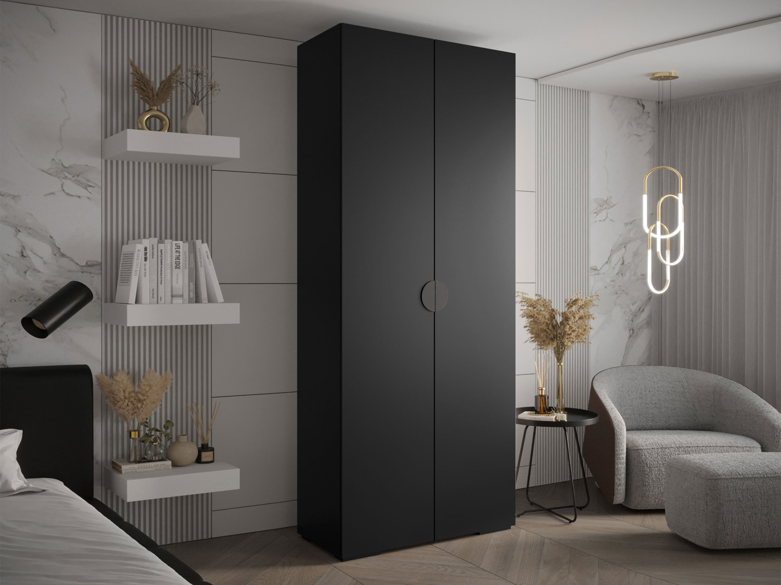Armadio Hartford 566 (Nero)